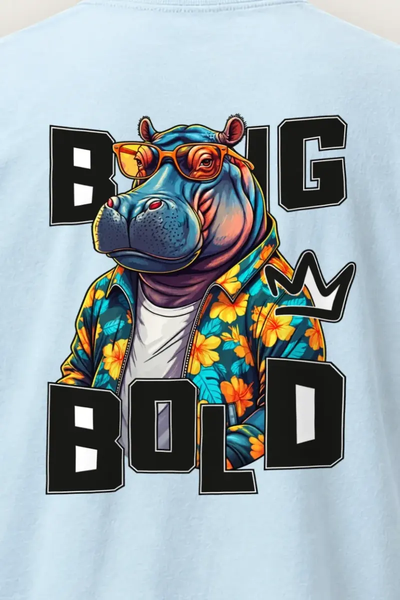 "Big M Bold" Heavyweight Unisex Crewneck T-shirt