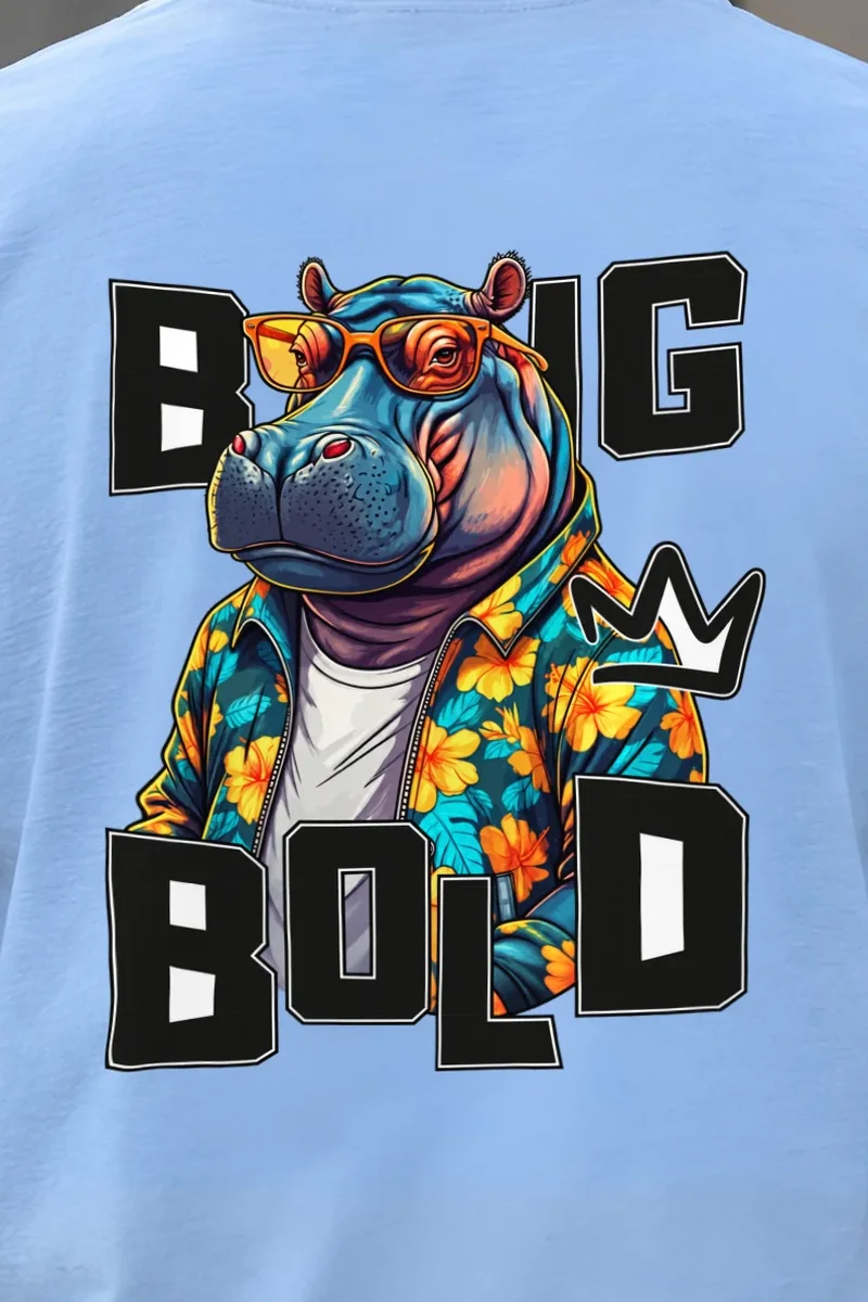 "Big M Bold" Heavyweight Unisex Crewneck T-shirt