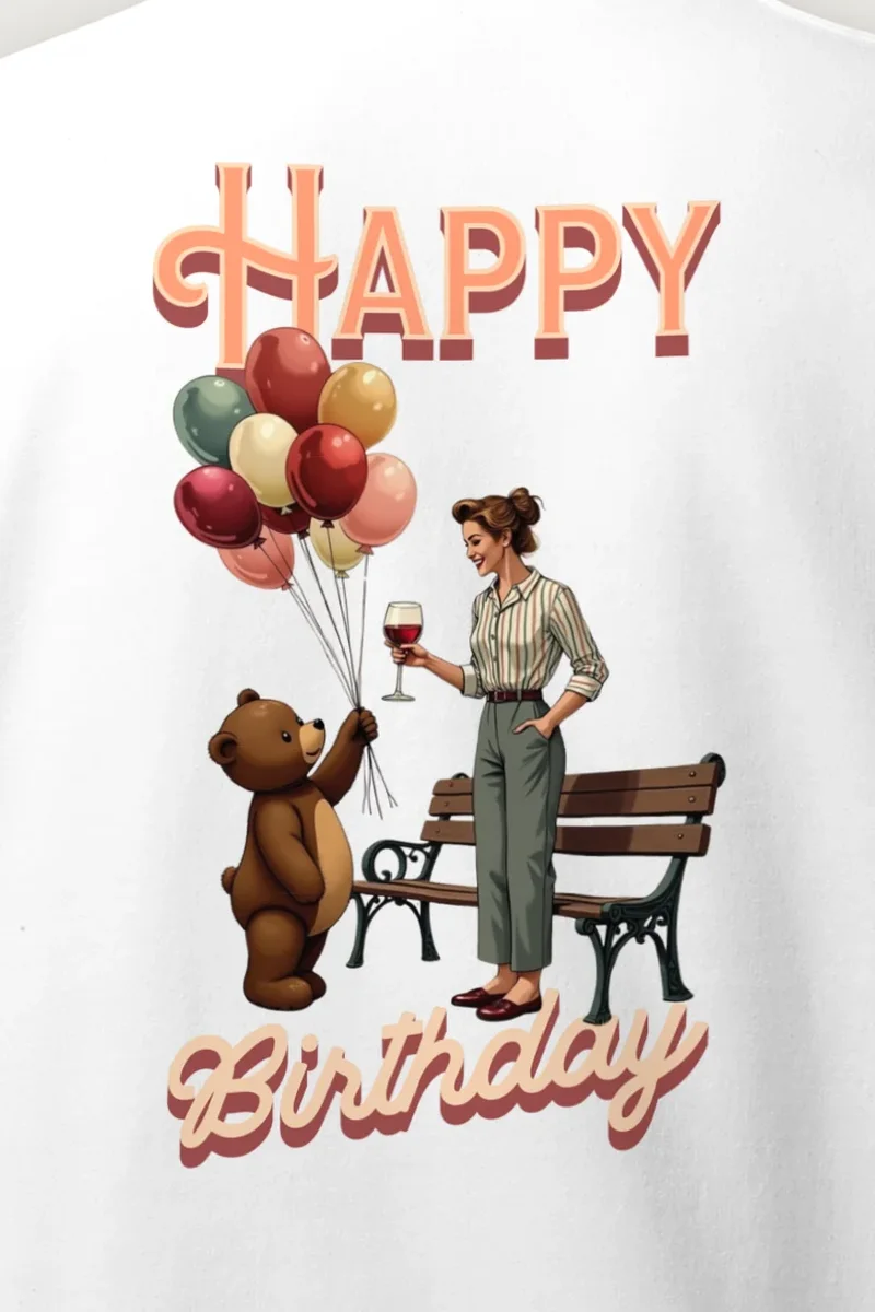 "Birthday Park Toast" Heavy Blend Unisex Crewneck Sweatshirt