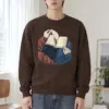 "Blank Book Page Turn" Heavy Blend Unisex Crewneck Sweatshirt
