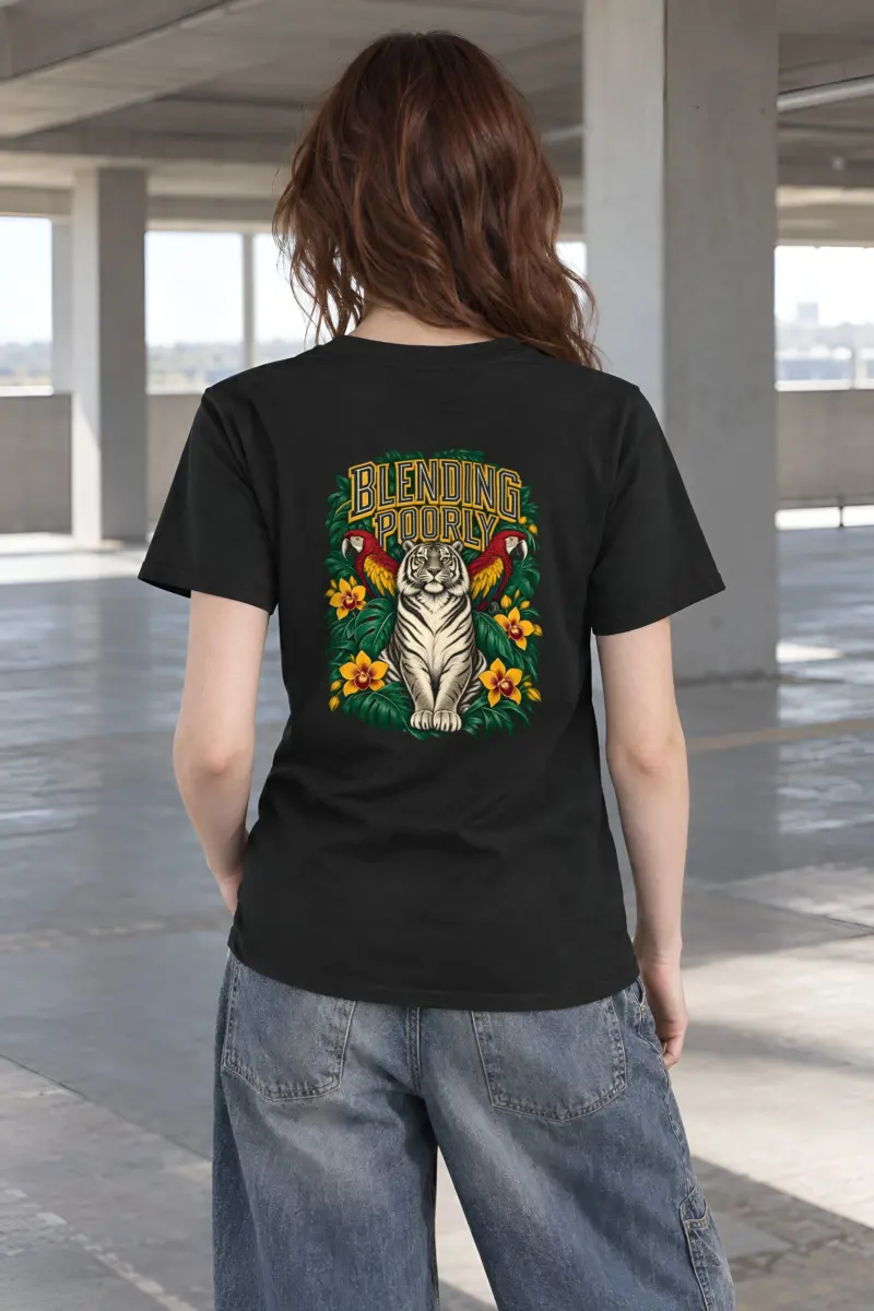 “Blending Poorly” Heavyweight Unisex Crewneck T-shirt