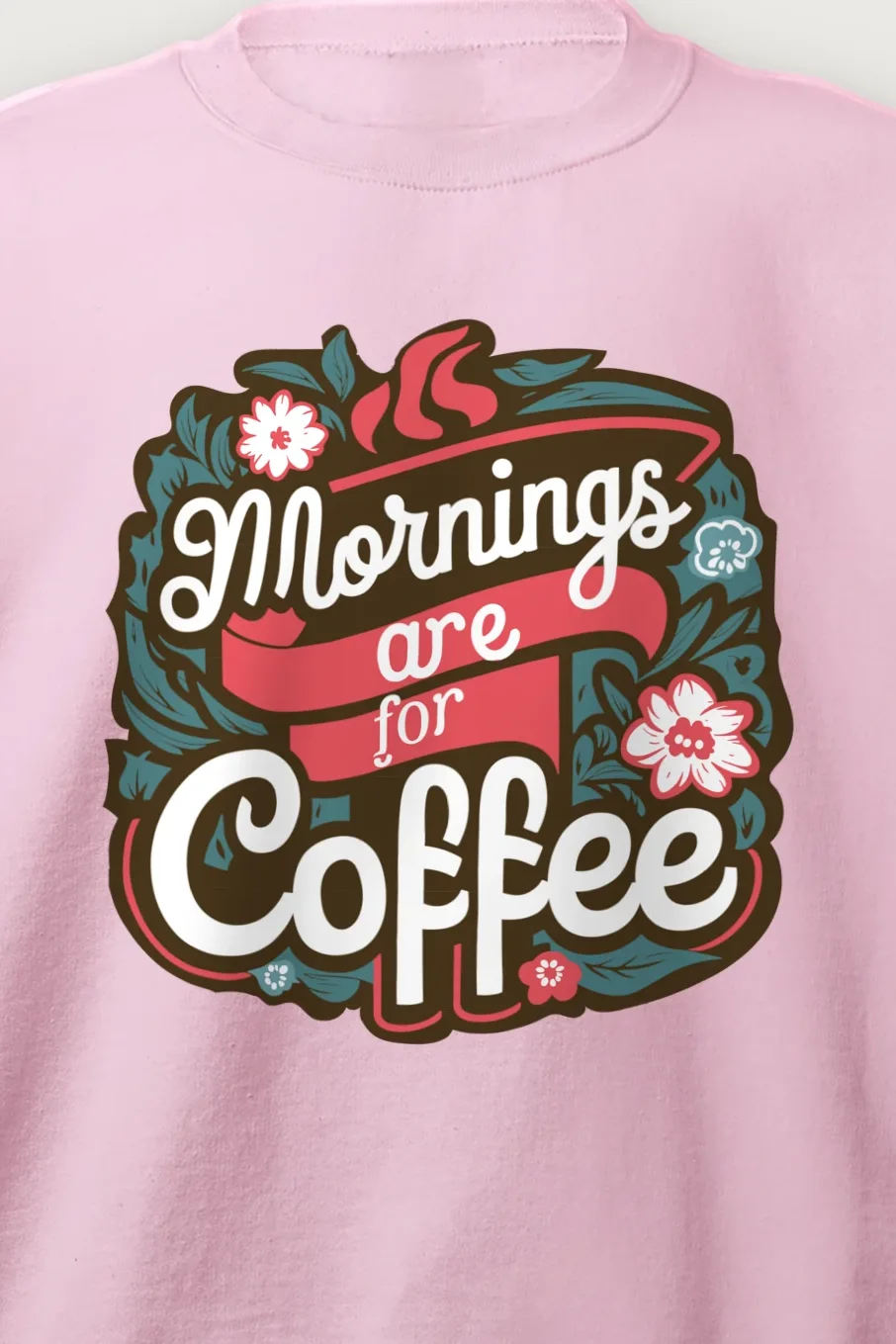 "Bloom Brew Lettering" Heavy Blend Unisex Crewneck Sweatshirt