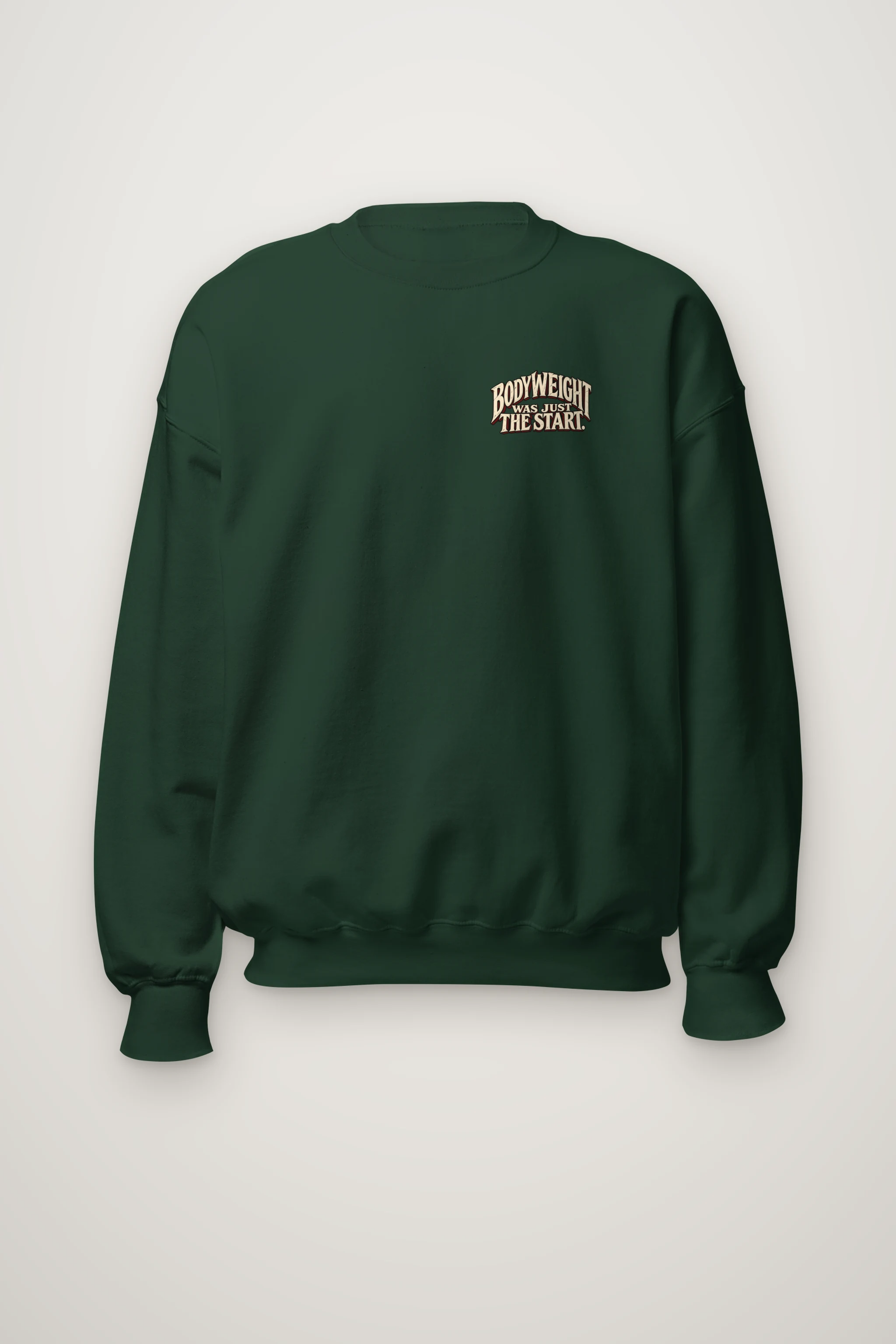 "Bodyweight Was Just the Start" Heavy Blend Unisex Crewneck Sweatshirt