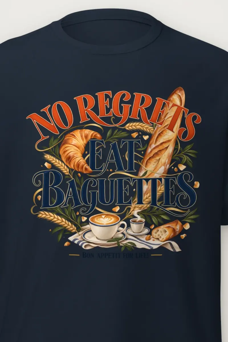 "Bon Appetit For Life" Heavyweight Unisex Crewneck T-shirt