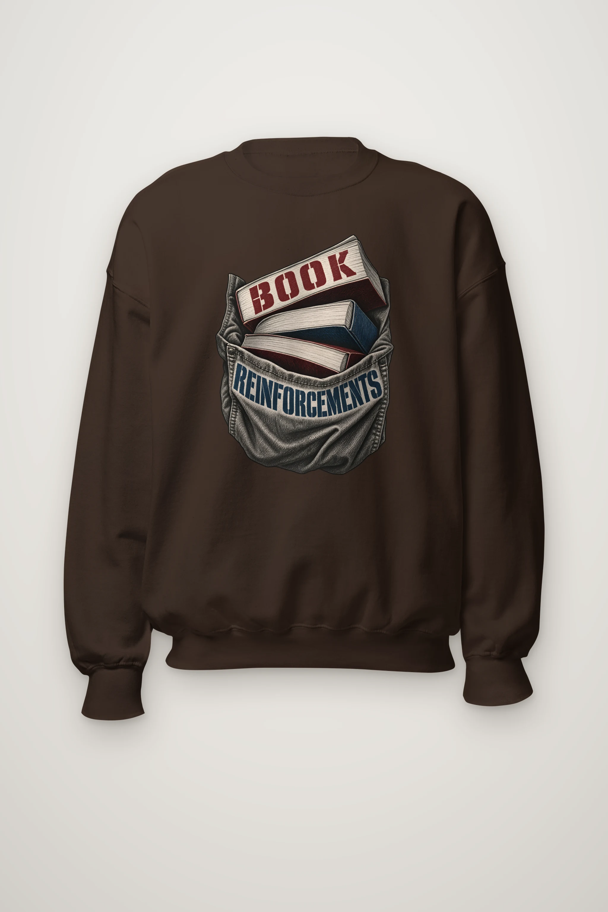 "Book Reinforcements" Heavy Blend Unisex Crewneck Sweatshirt