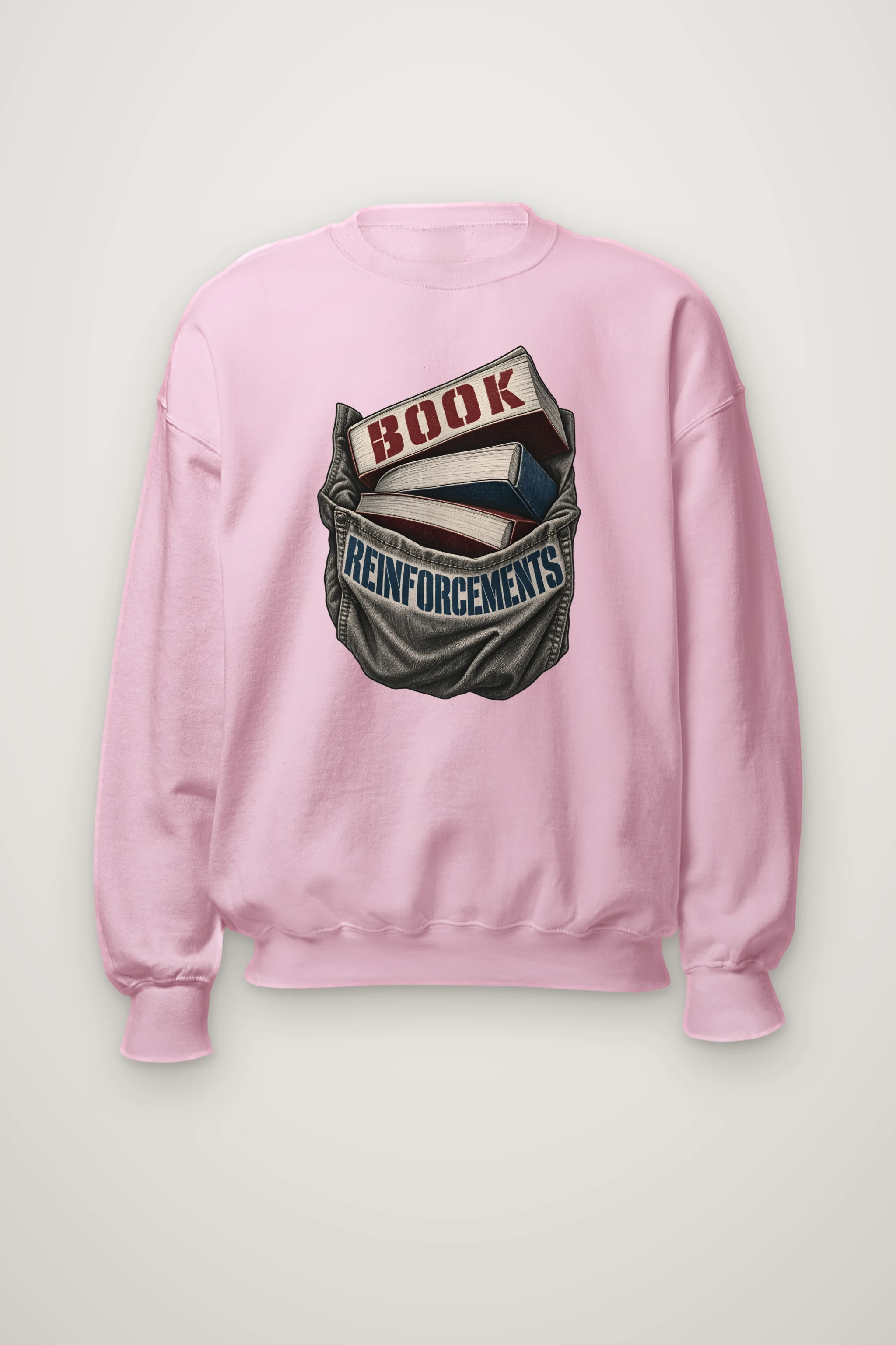"Book Reinforcements" Heavy Blend Unisex Crewneck Sweatshirt