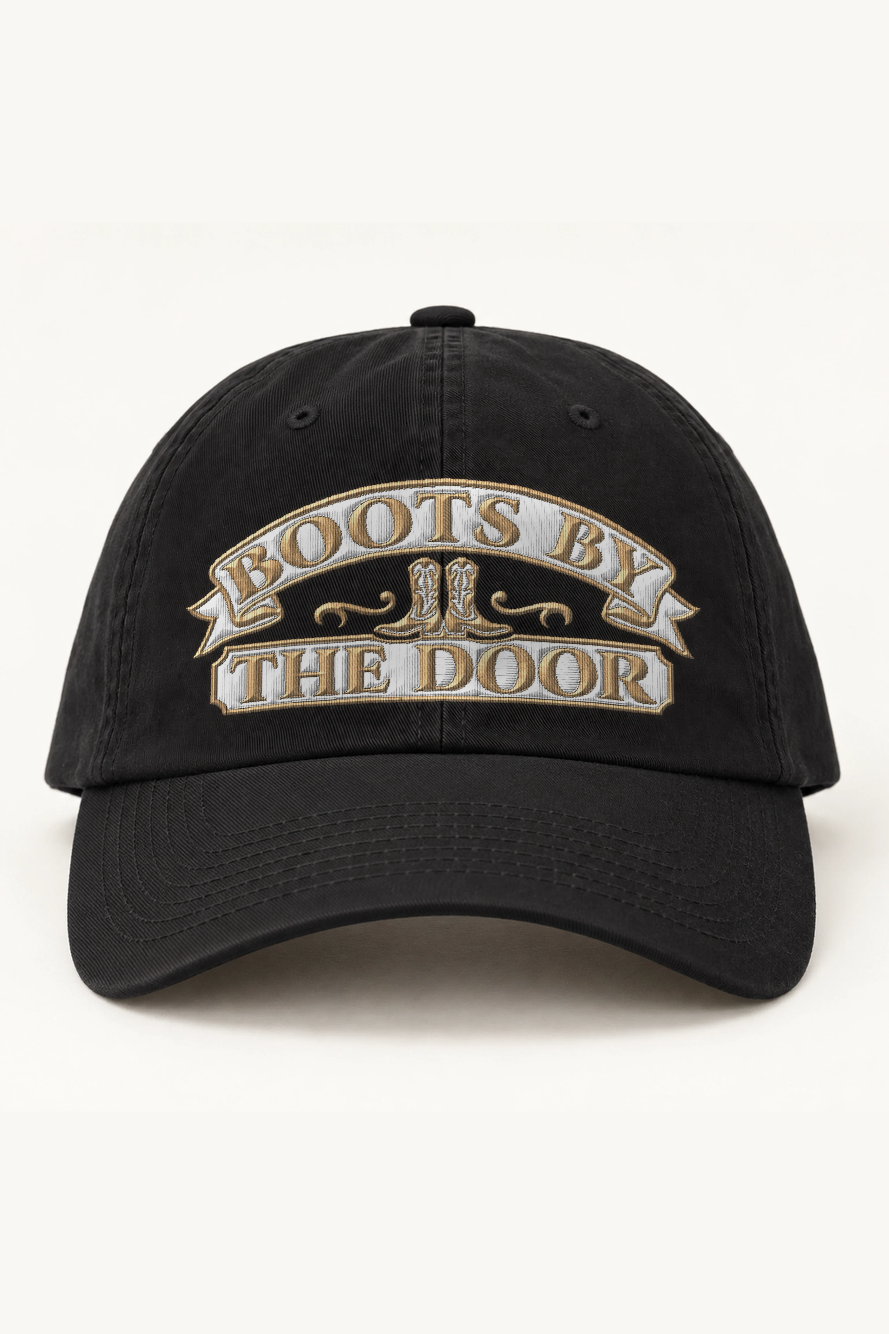 "Boots By The Door" Classic Dad Hat · Embroidered