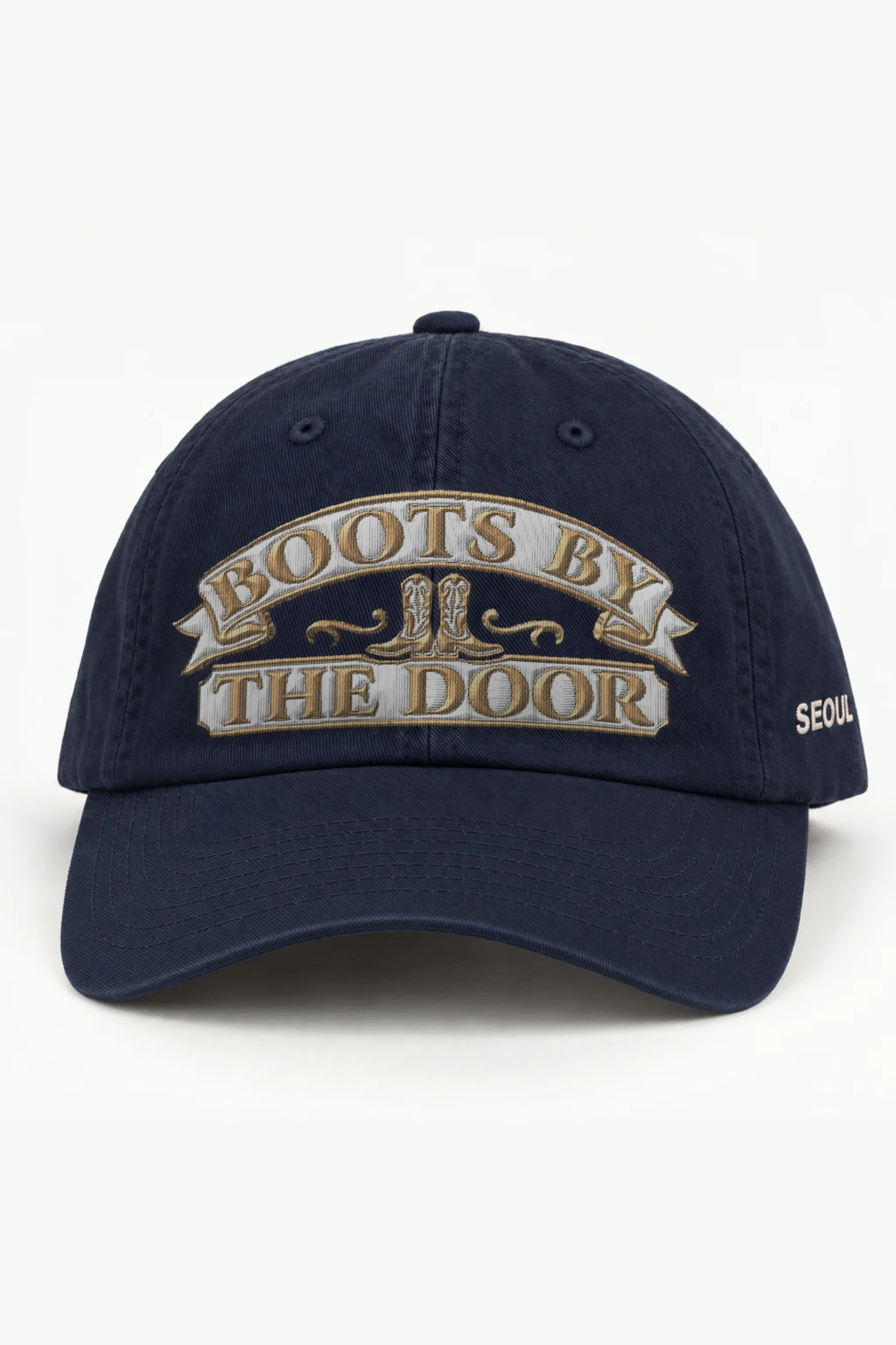 "Boots By The Door" Classic Dad Hat · Embroidered