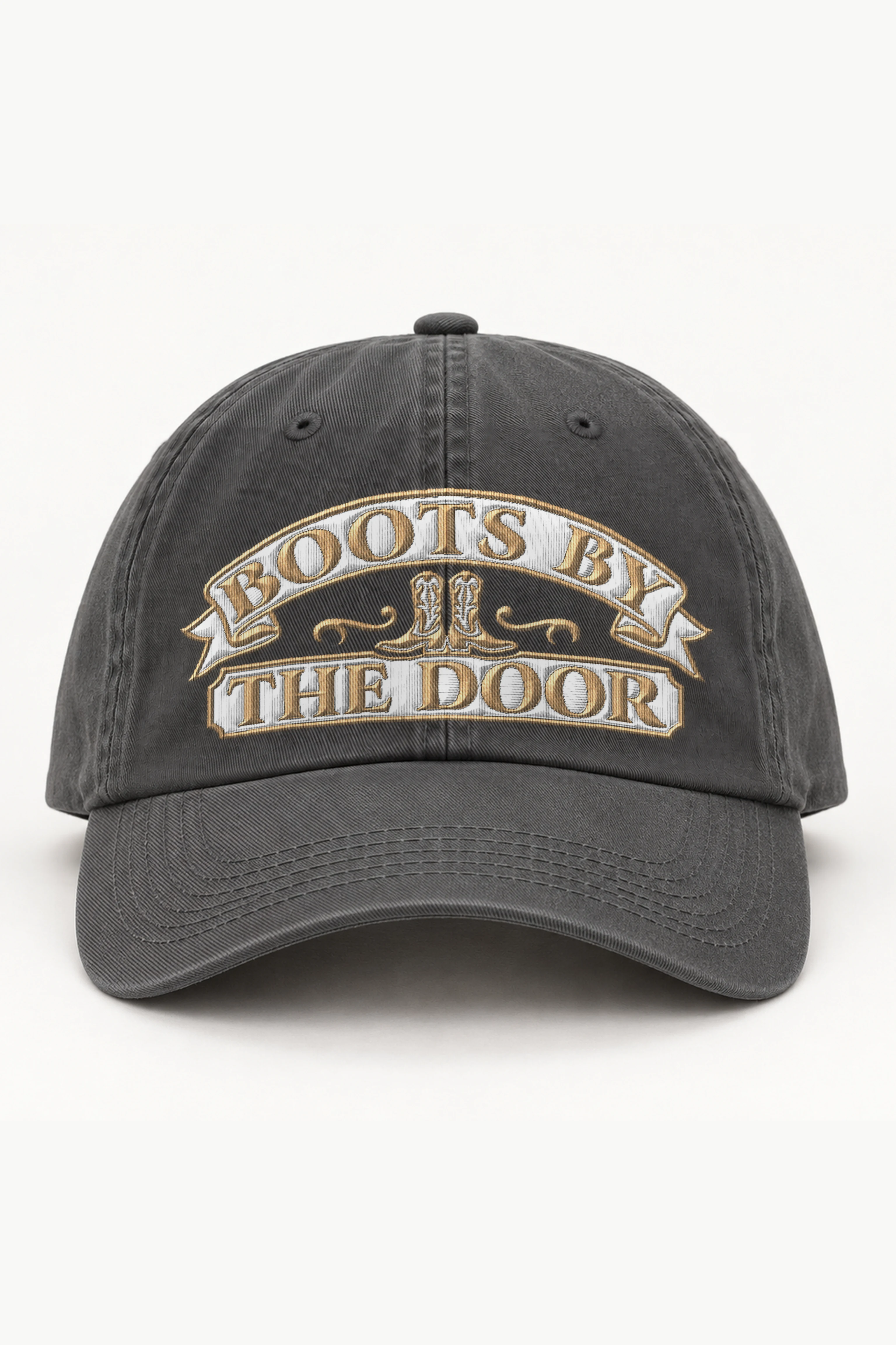 "Boots By The Door" Classic Dad Hat · Embroidered