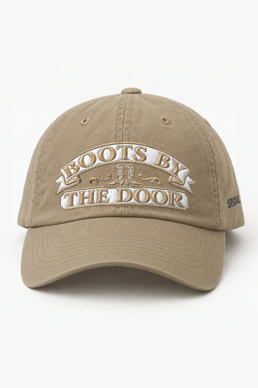 "Boots By The Door" Classic Dad Hat · Embroidered