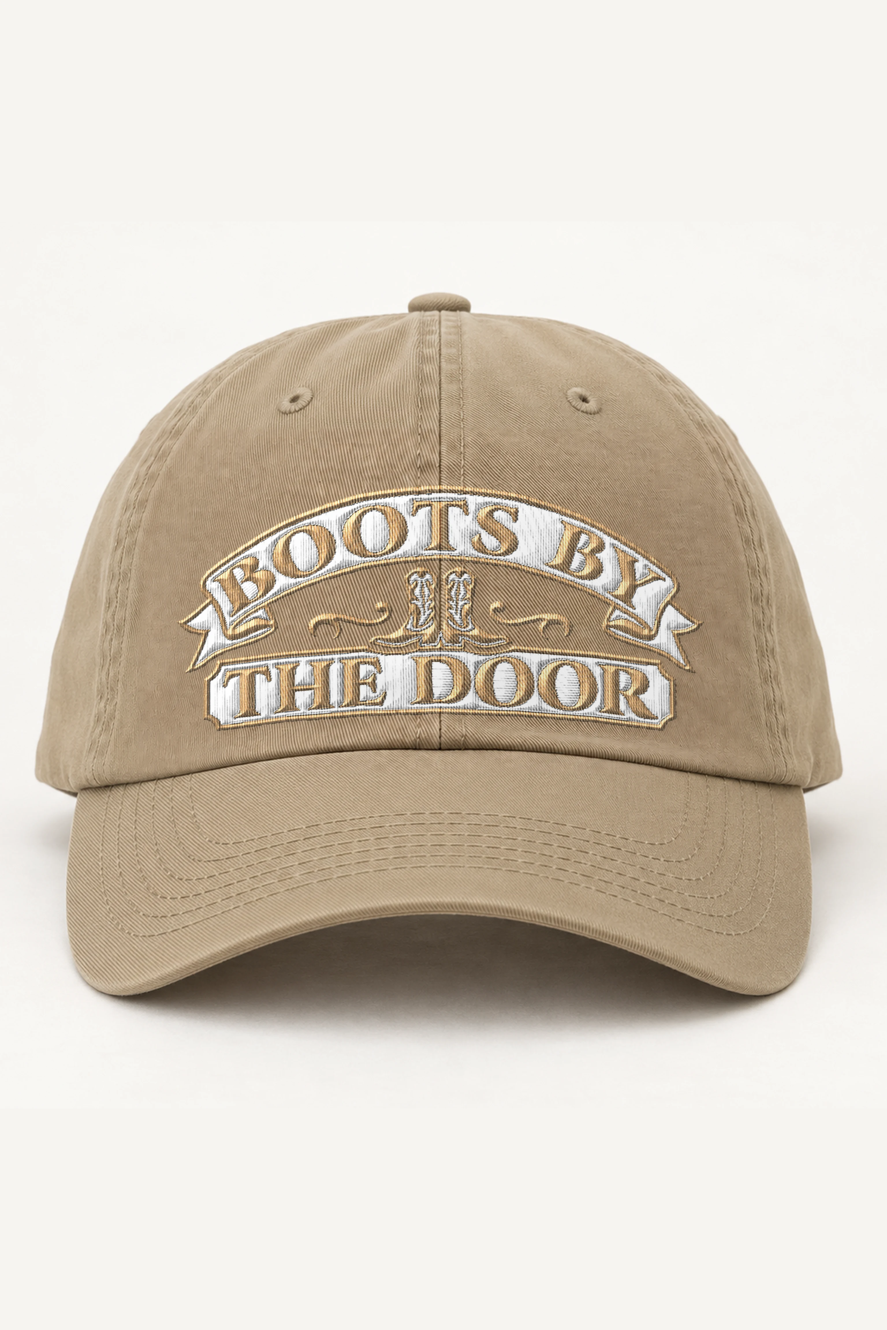 "Boots By The Door" Classic Dad Hat · Embroidered
