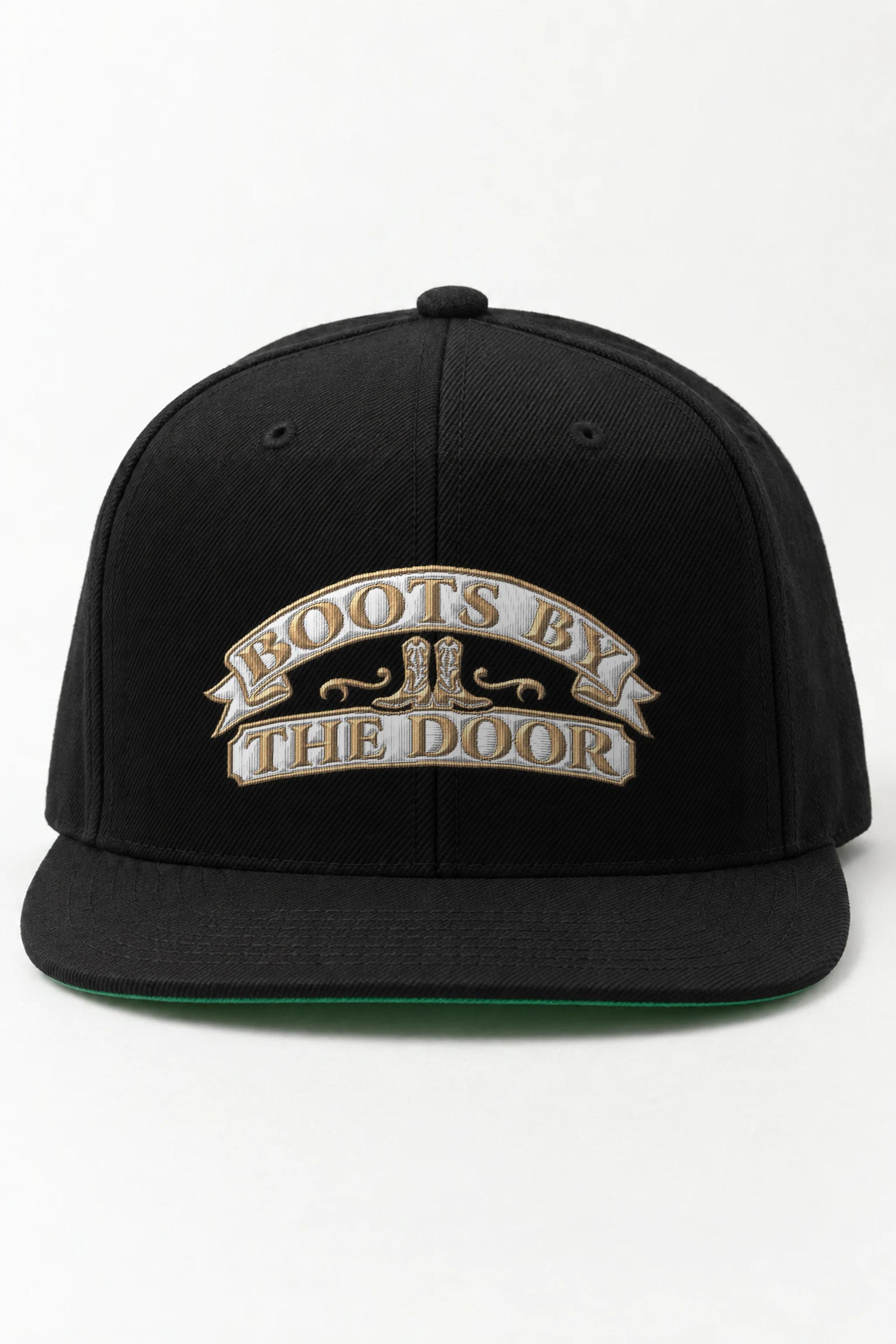 "Boots by the Door" Classic Snapback · Embroidered