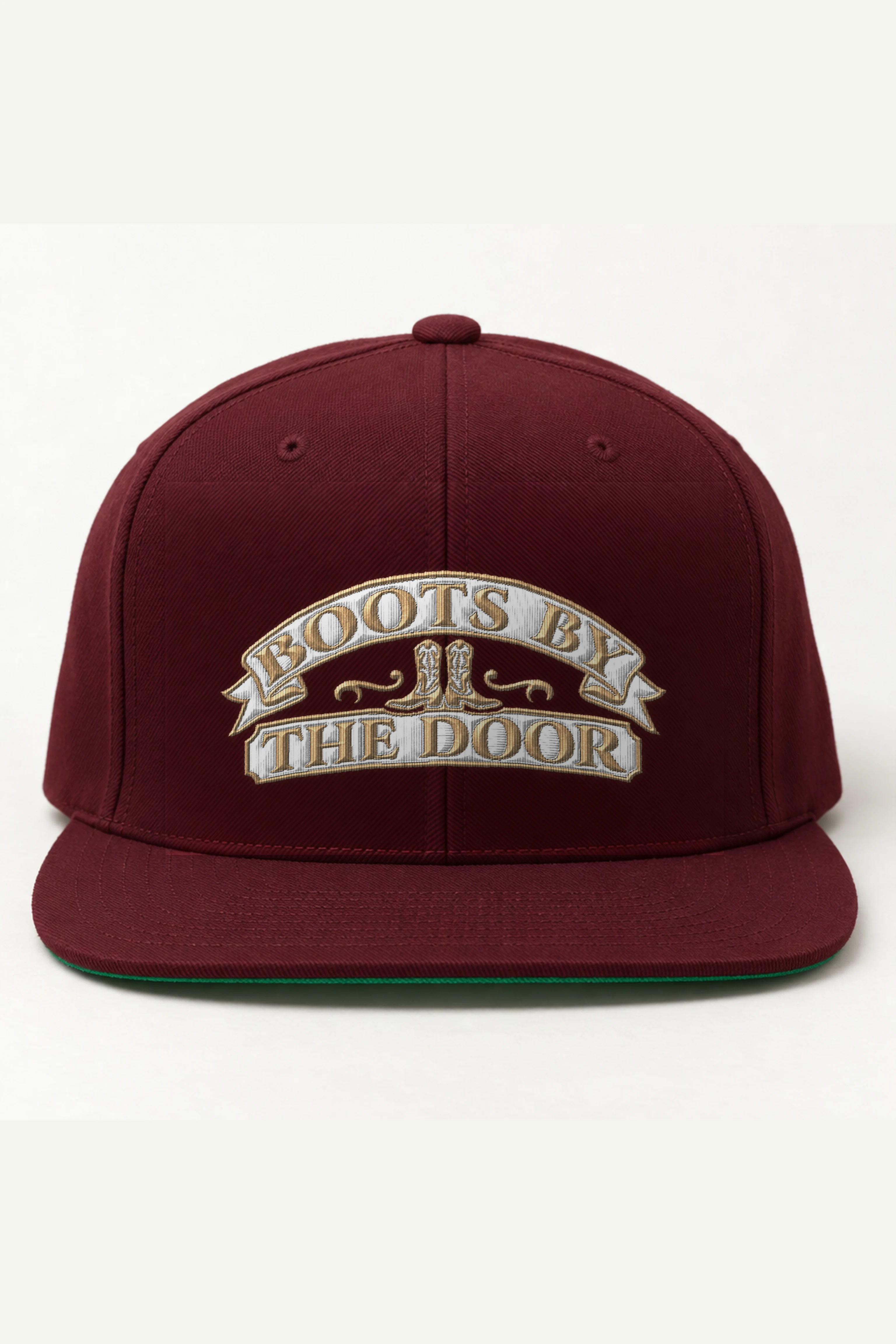 "Boots by the Door" Classic Snapback · Embroidered