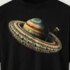 "Borrow a Planet's Speed" Men's Oversized Heavyweight Crewneck T-Shirt