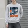 "Borrow It, But Expect Questions" Heavy Blend Unisex Crewneck Sweatshirt