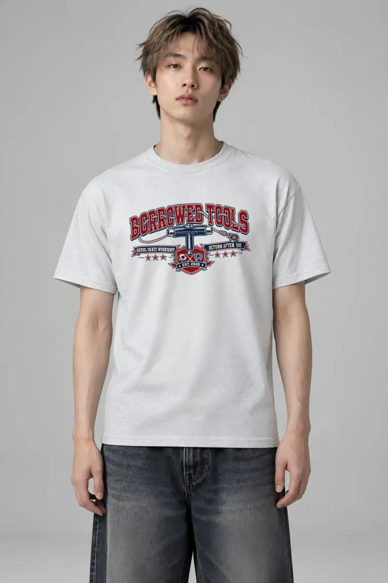 "Borrowed Tools" Heavyweight Unisex Crewneck T-shirt