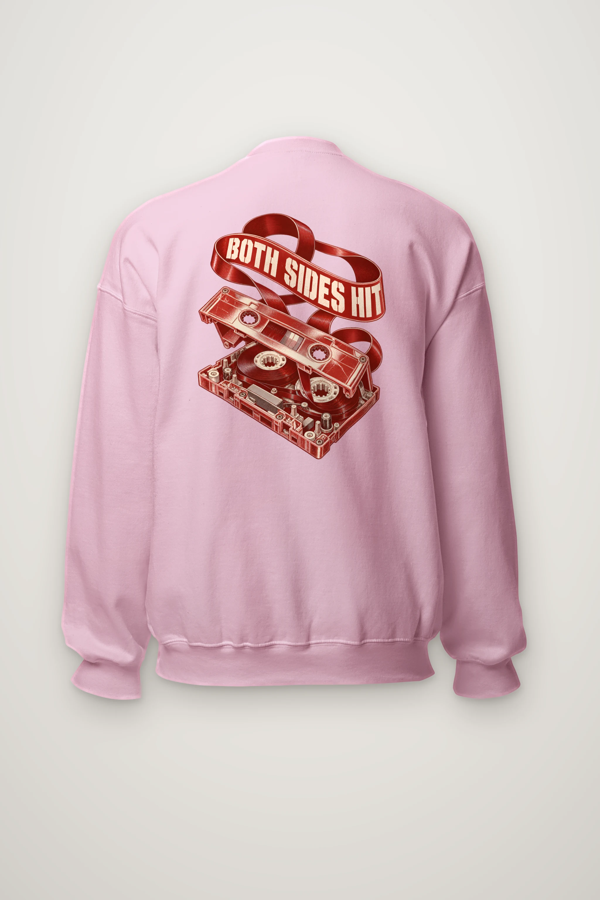 "Both Sides Hit" Heavy Blend Unisex Crewneck Sweatshirt