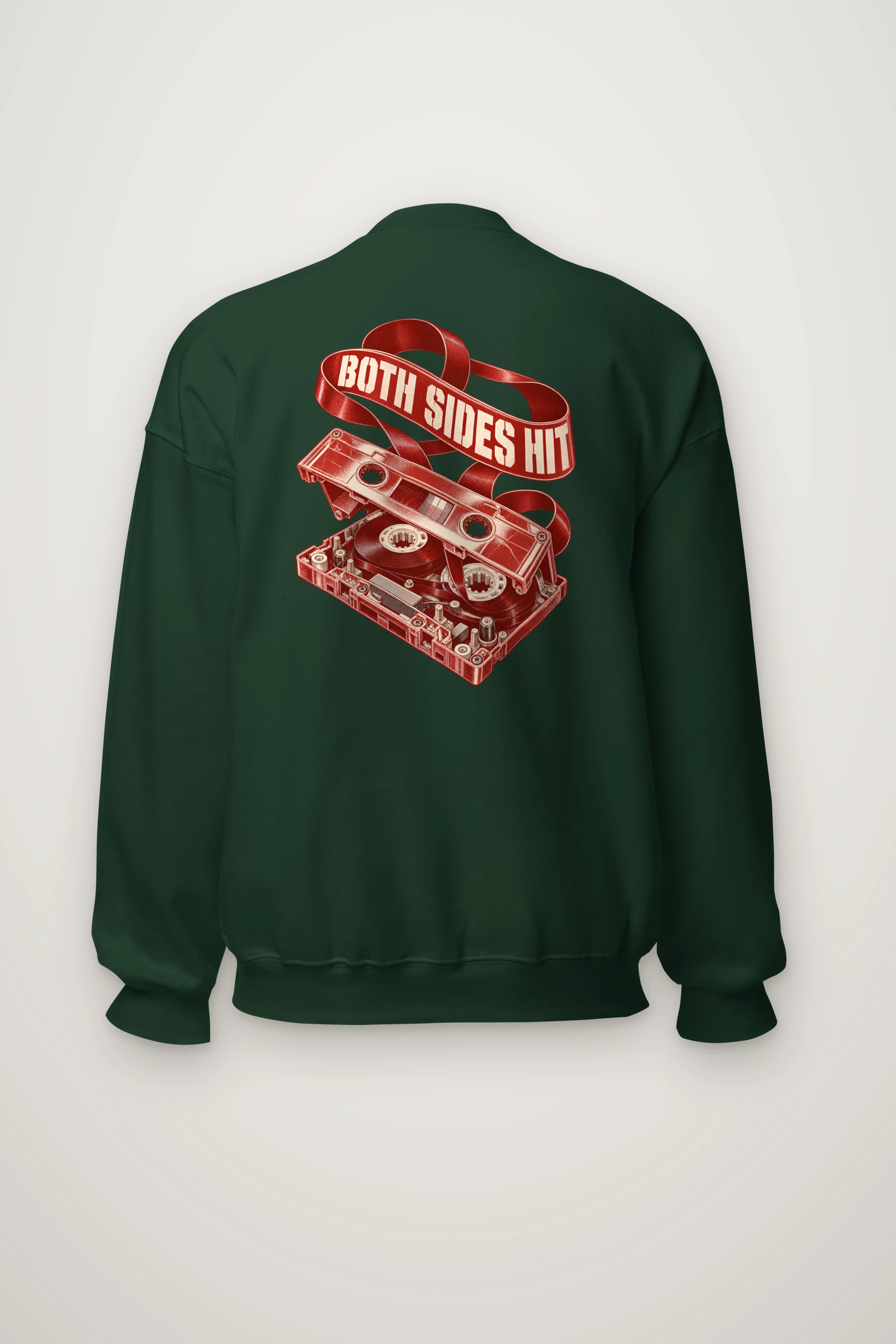"Both Sides Hit" Heavy Blend Unisex Crewneck Sweatshirt