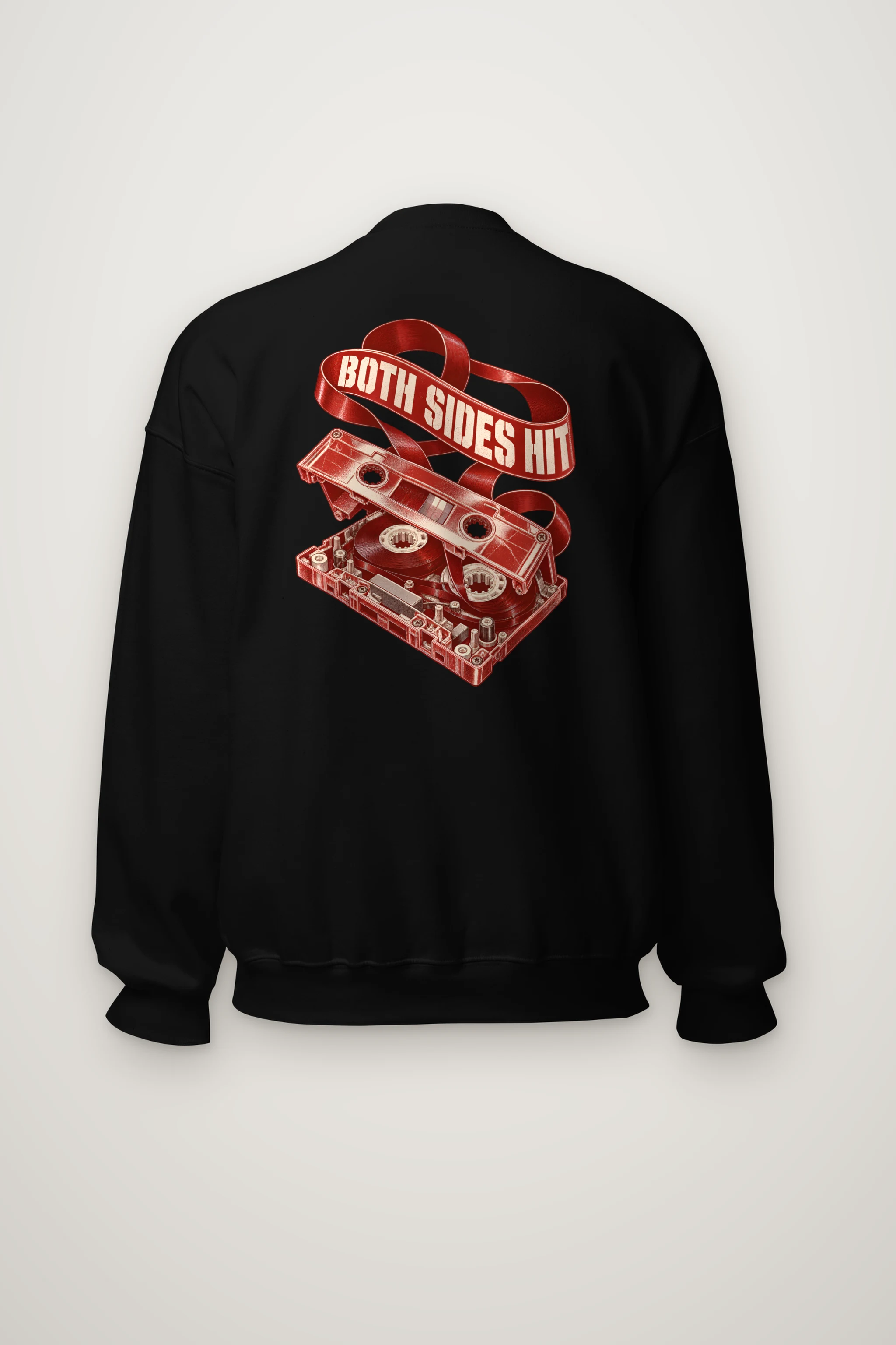 "Both Sides Hit" Heavy Blend Unisex Crewneck Sweatshirt