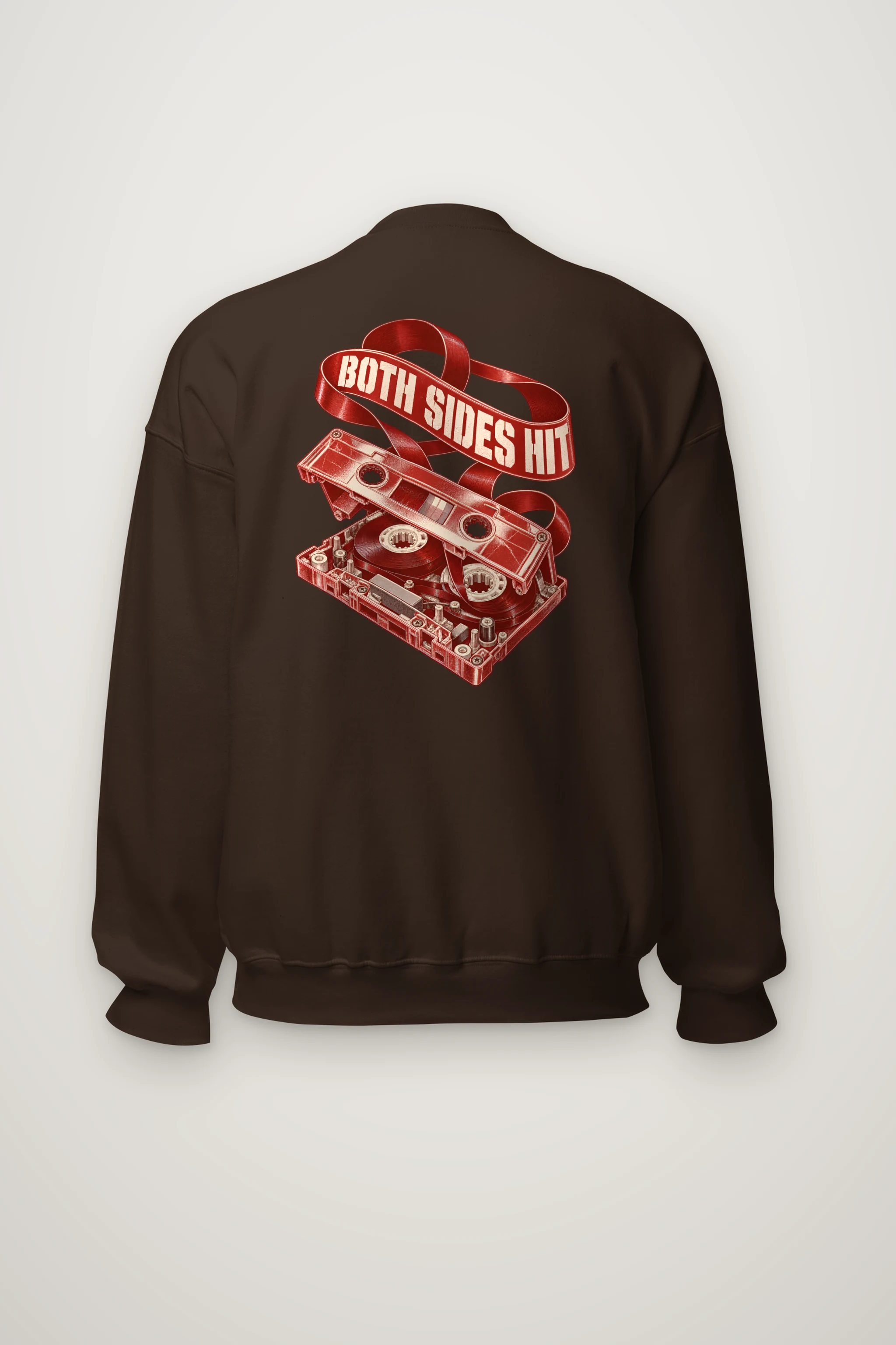 "Both Sides Hit" Heavy Blend Unisex Crewneck Sweatshirt