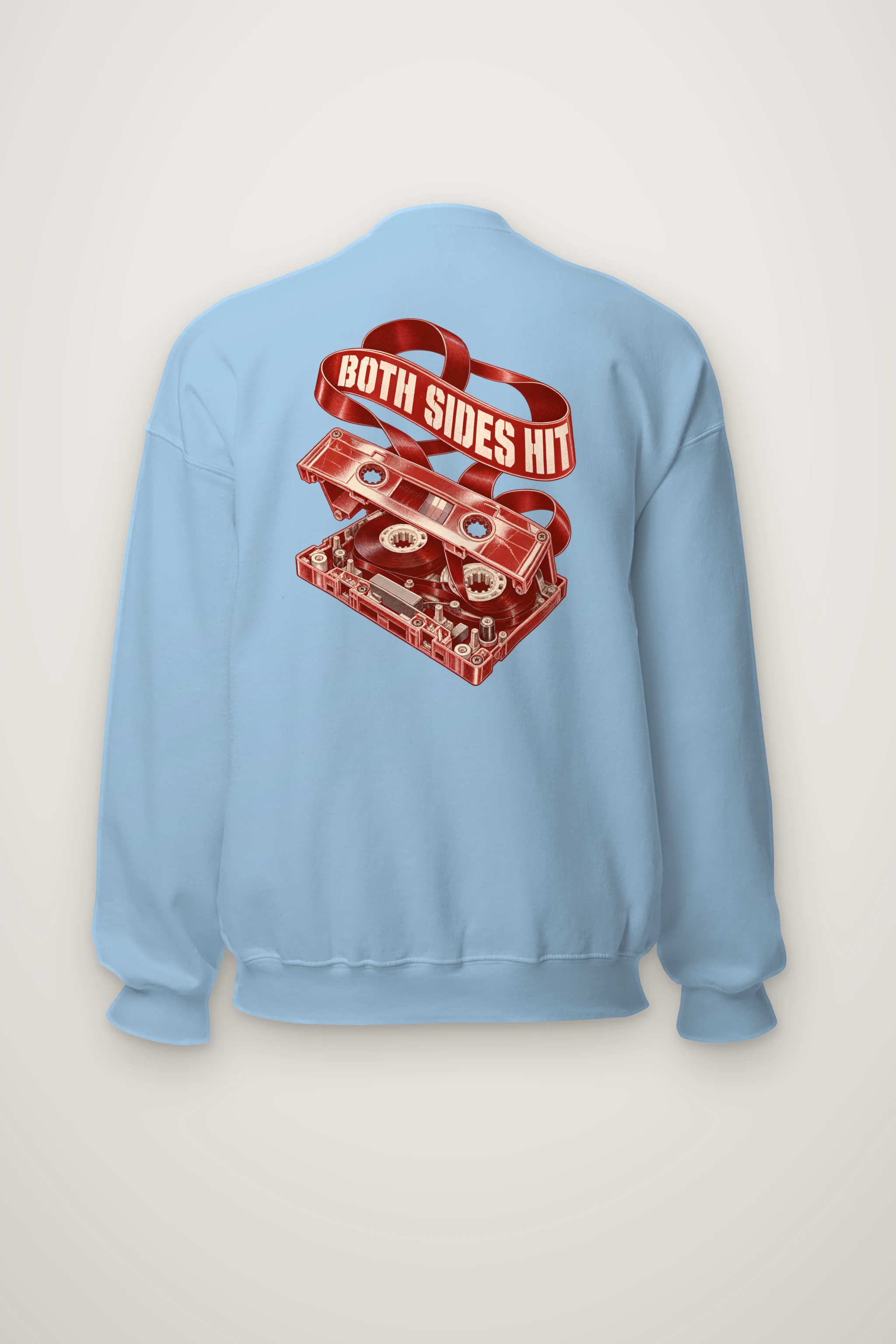 "Both Sides Hit" Heavy Blend Unisex Crewneck Sweatshirt