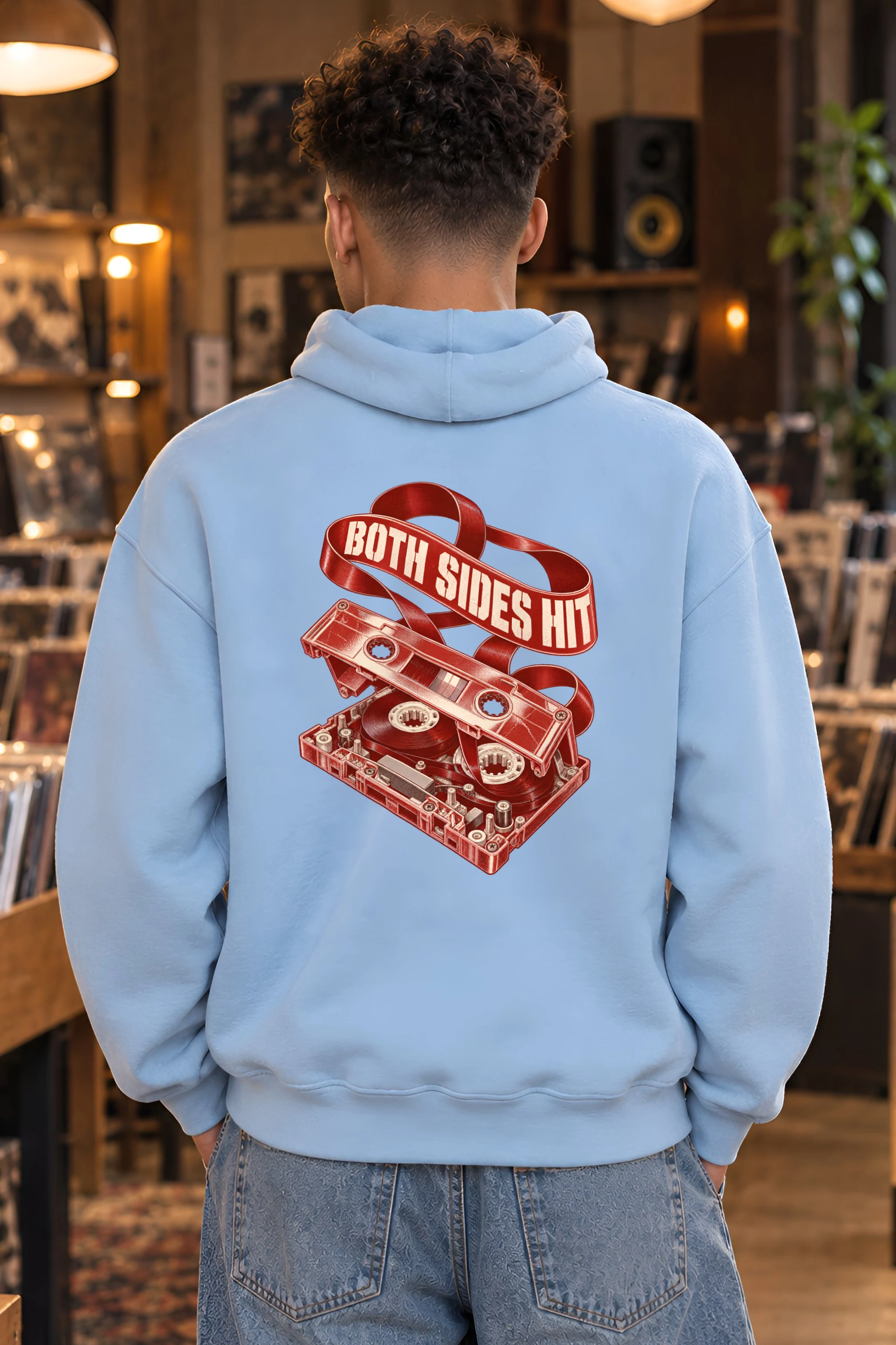 "Both Sides Hit" 1 Pullover Hoodie