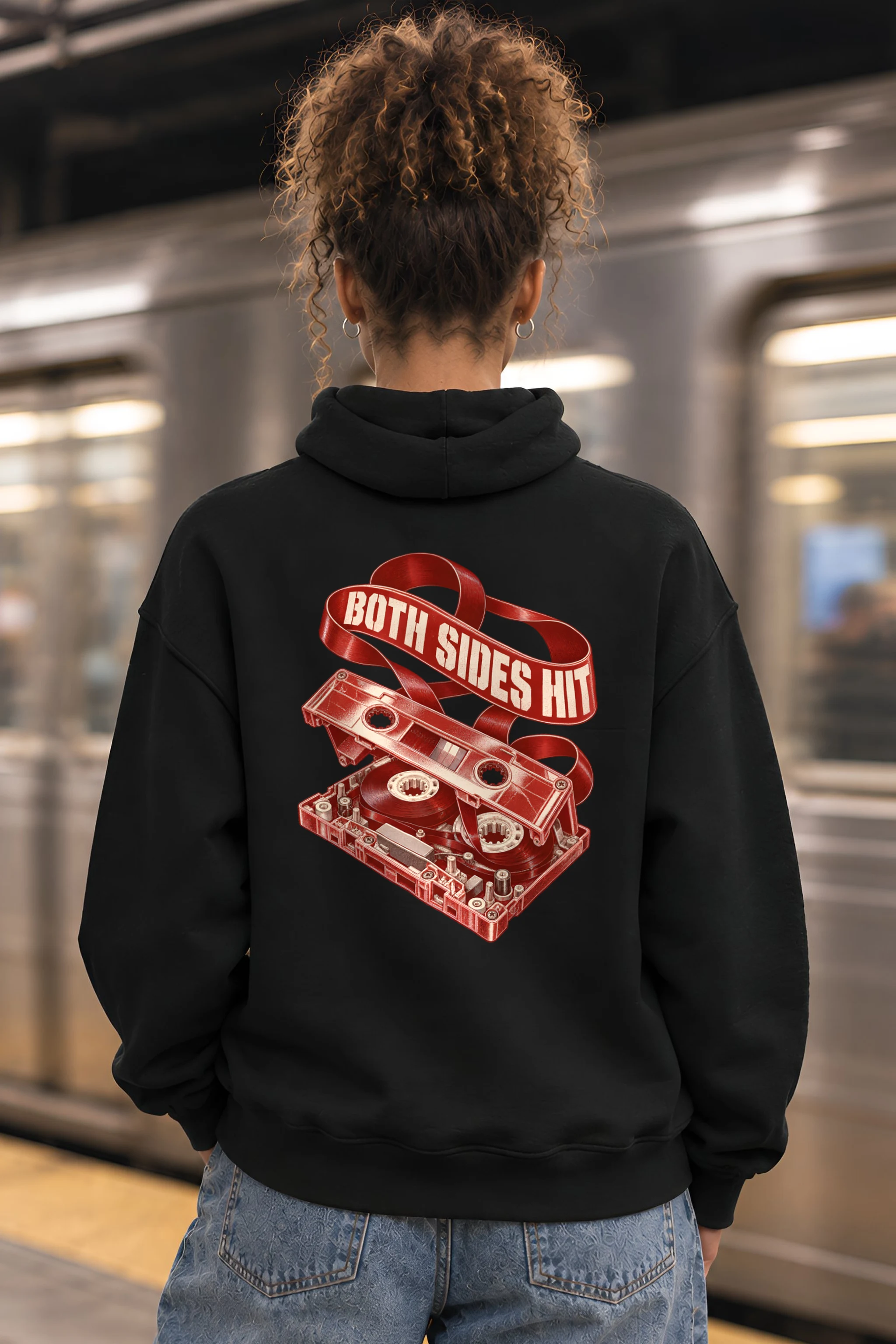 "Both Sides Hit" 1 Pullover Hoodie