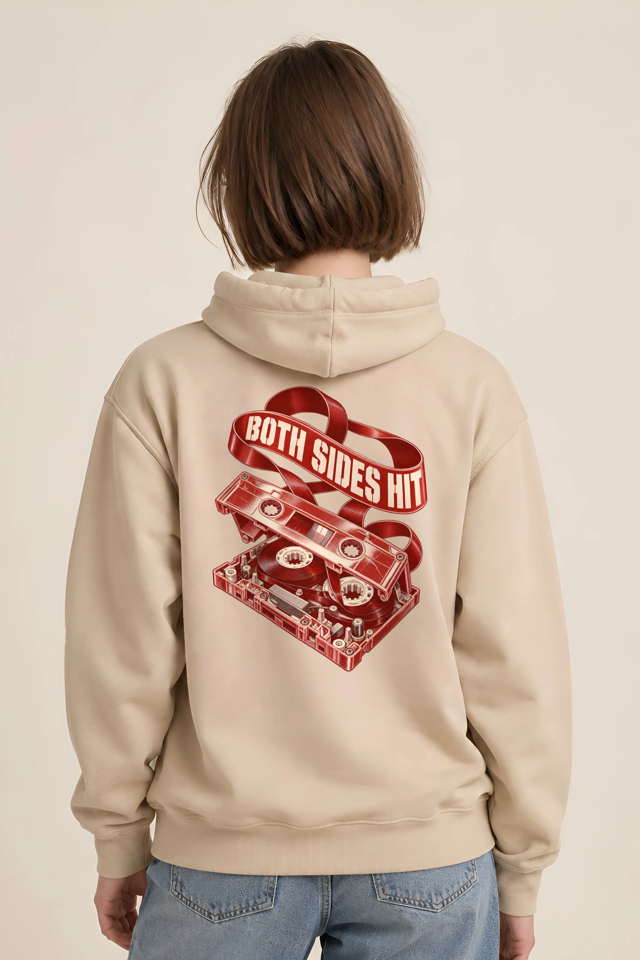 "Both Sides Hit" 1 Pullover Hoodie