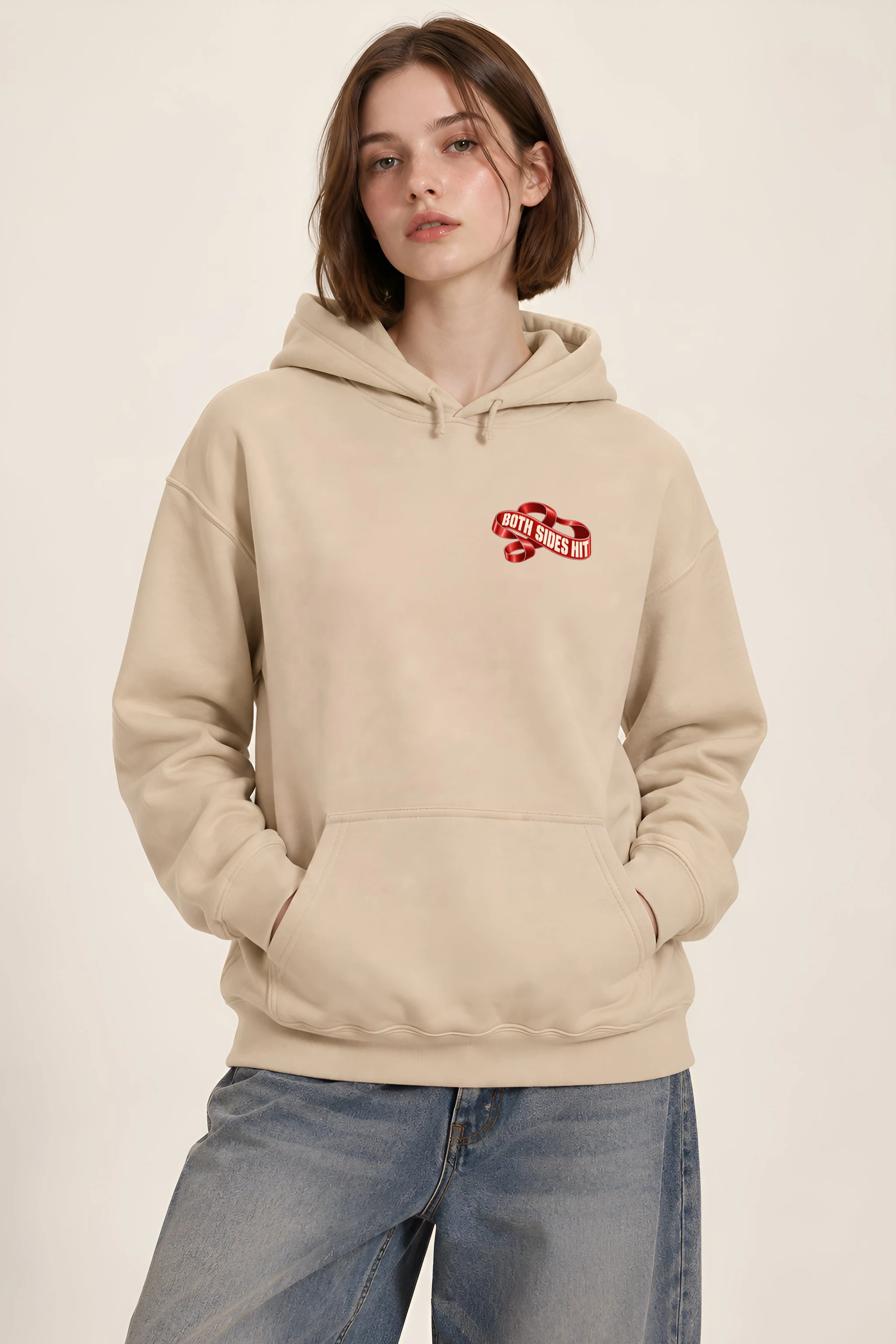 "Both Sides Hit" 1 Pullover Hoodie
