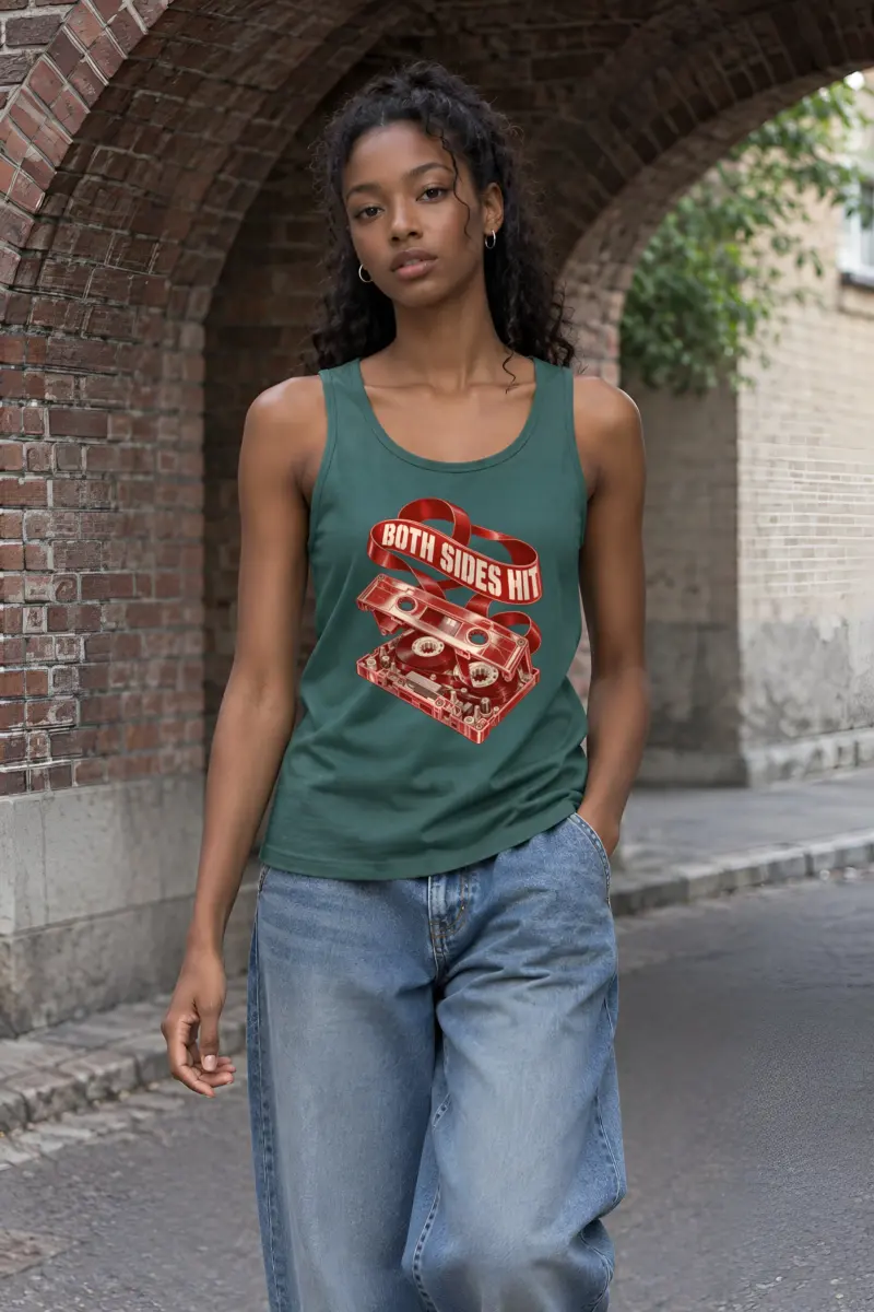 "Both Sides Hit" Unisex Jersey Tank