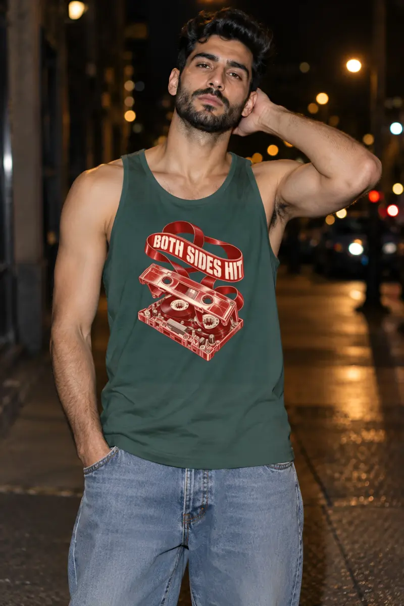 "Both Sides Hit" Unisex Jersey Tank