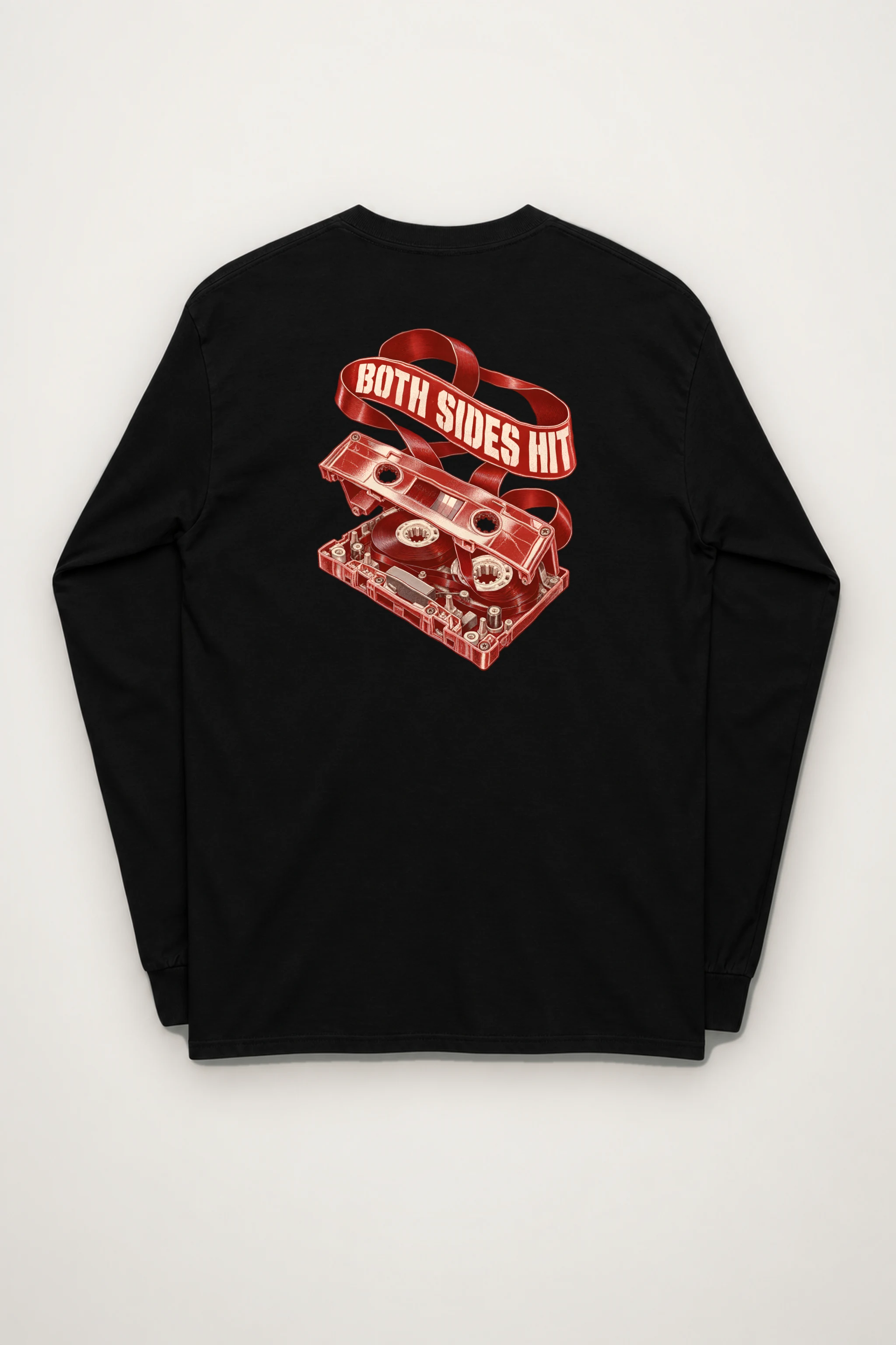 "Both Sides Hit" Unisex Longsleeve T-shirt