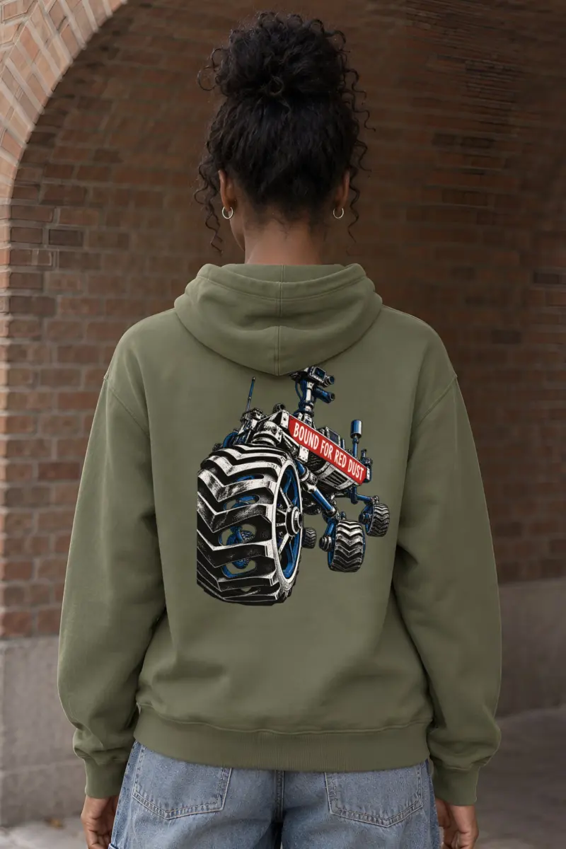 “Bound for Red Dust” Heavy Blend Unisex Pullover Hoodie