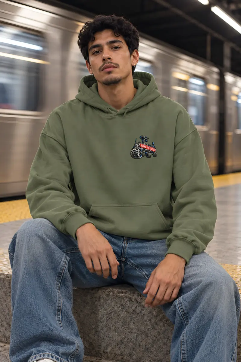 "Bound for Red Dust" Heavy Blend Unisex Pullover Hoodie