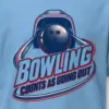 "Bowling Counts As Going Out" Heavyweight Unisex Crewneck T-shirt