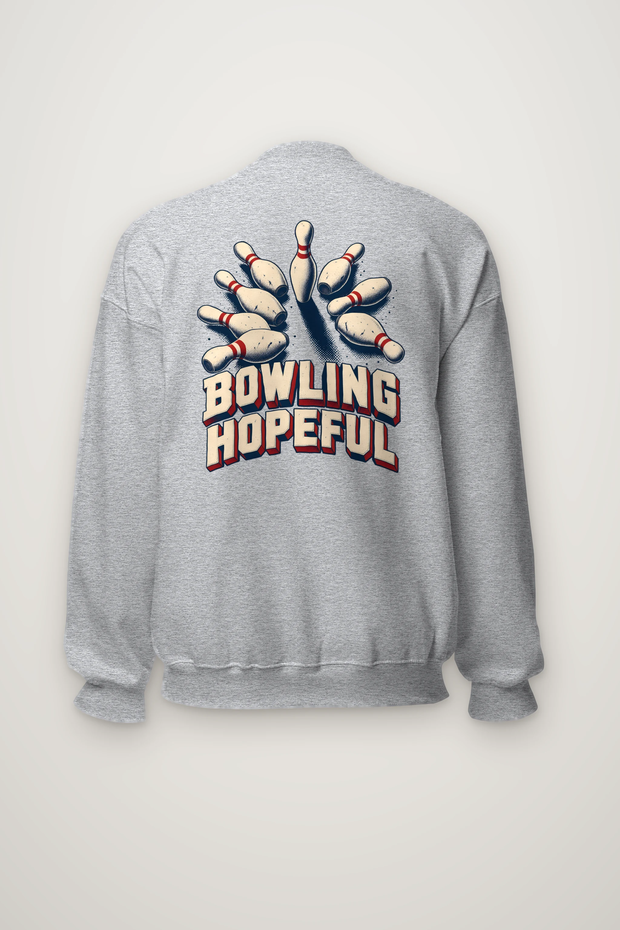 "Bowling Hopeful" Heavy Blend Unisex Crewneck Sweatshirt