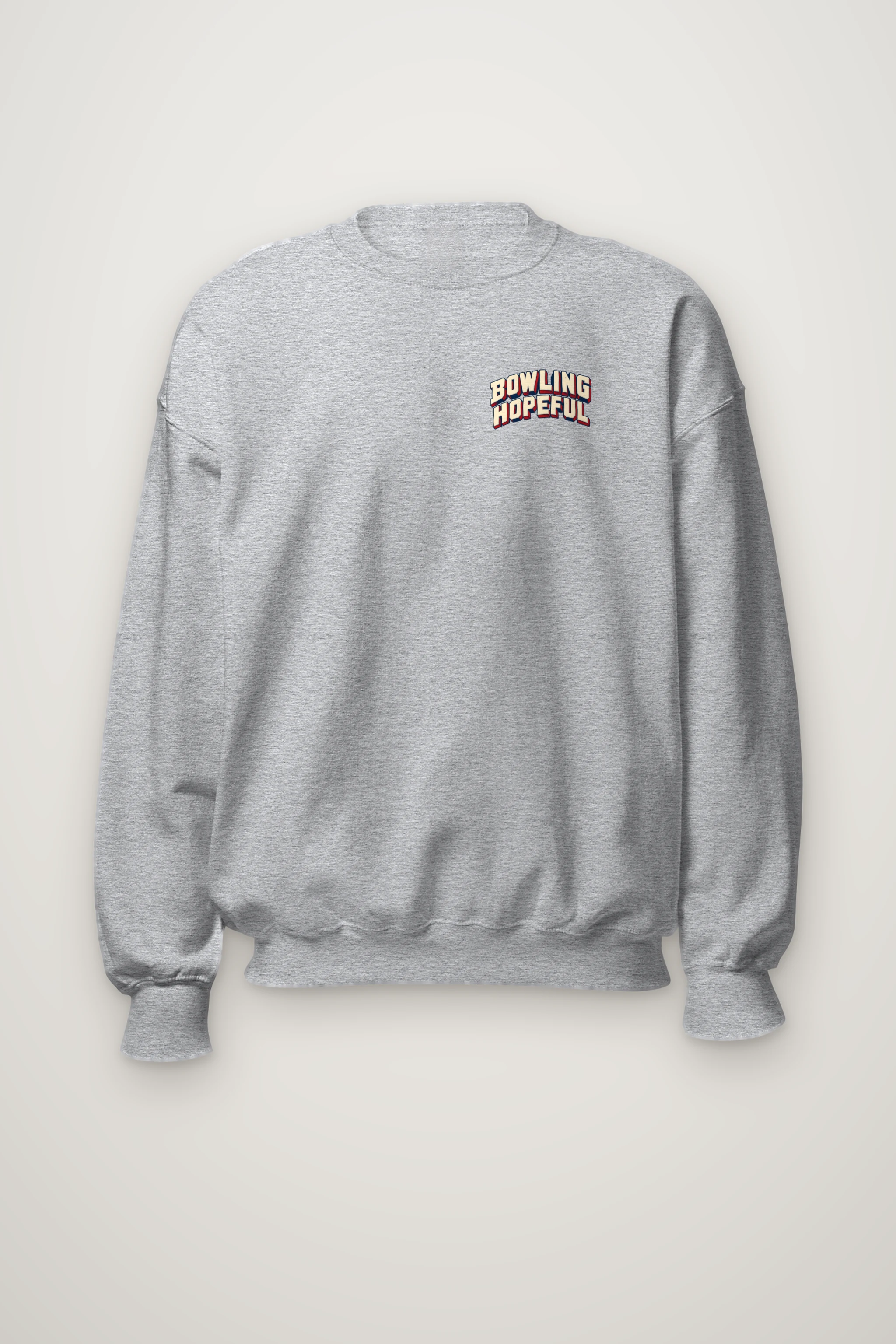 "Bowling Hopeful" Heavy Blend Unisex Crewneck Sweatshirt