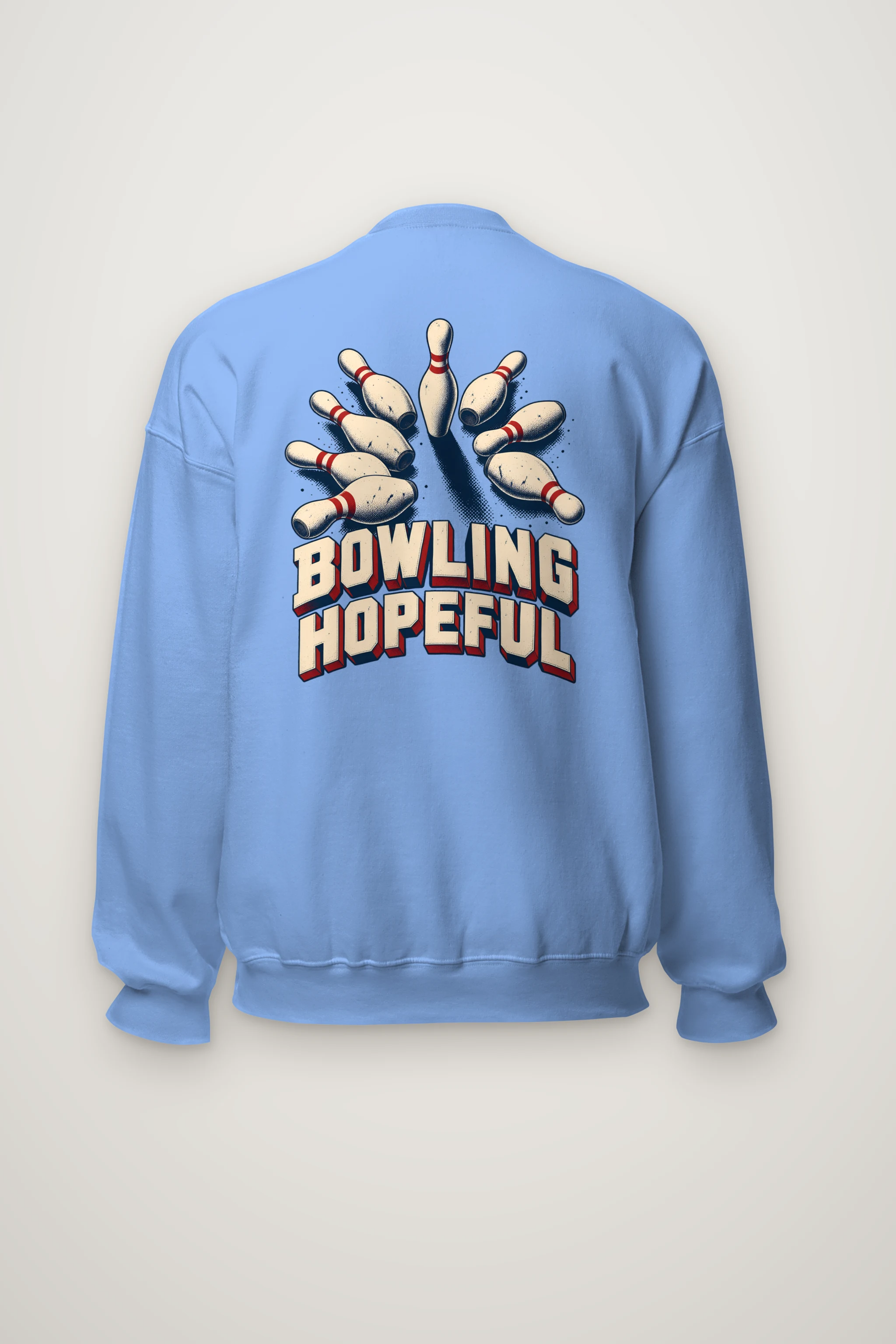 "Bowling Hopeful" Heavy Blend Unisex Crewneck Sweatshirt