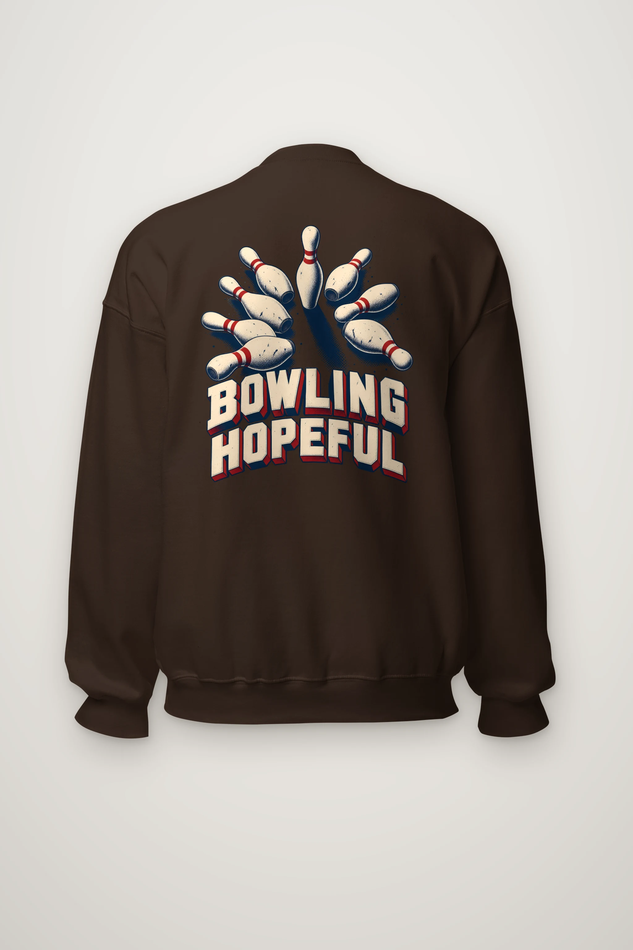 "Bowling Hopeful" Heavy Blend Unisex Crewneck Sweatshirt