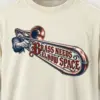 "Brass Needs Elbow Space" Men's Oversized Heavyweight Crewneck T-Shirt
