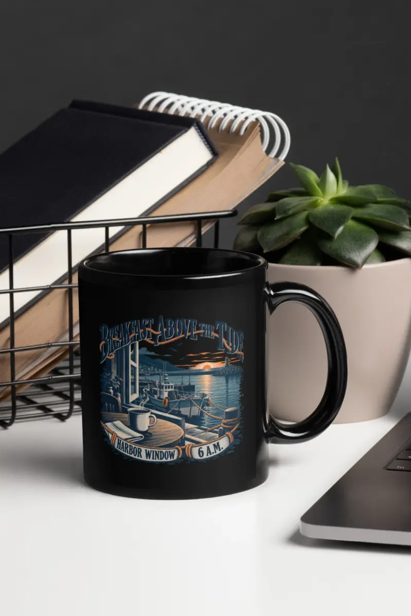 “Breakfast Above the Tide” 11oz Ceramic Mug