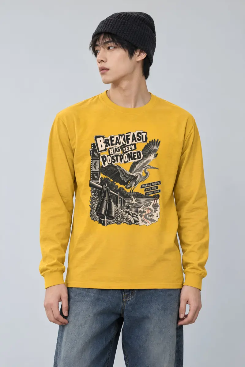 "Breakfast Has Been Postponed" Unisex Longsleeve T-shirt