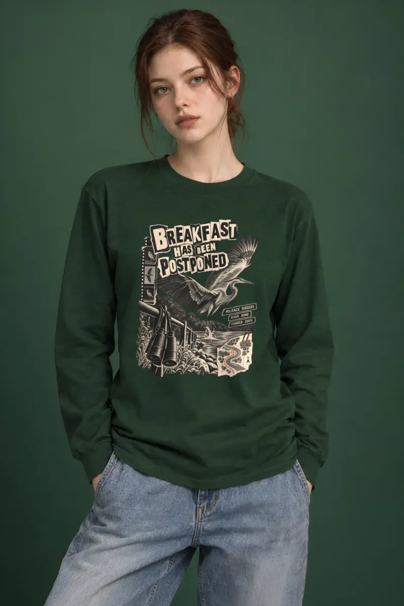 "Breakfast Has Been Postponed" Unisex Longsleeve T-shirt