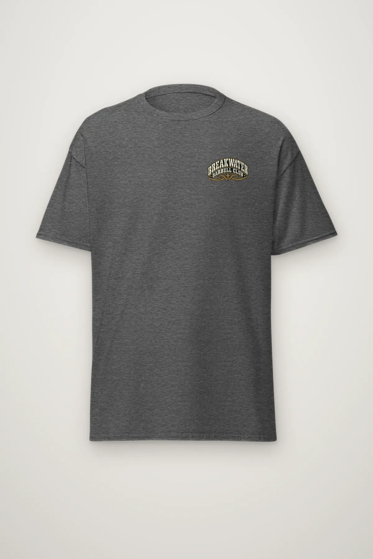 "Breakwater Barbell Club" Heavyweight Unisex Crewneck T-shirt