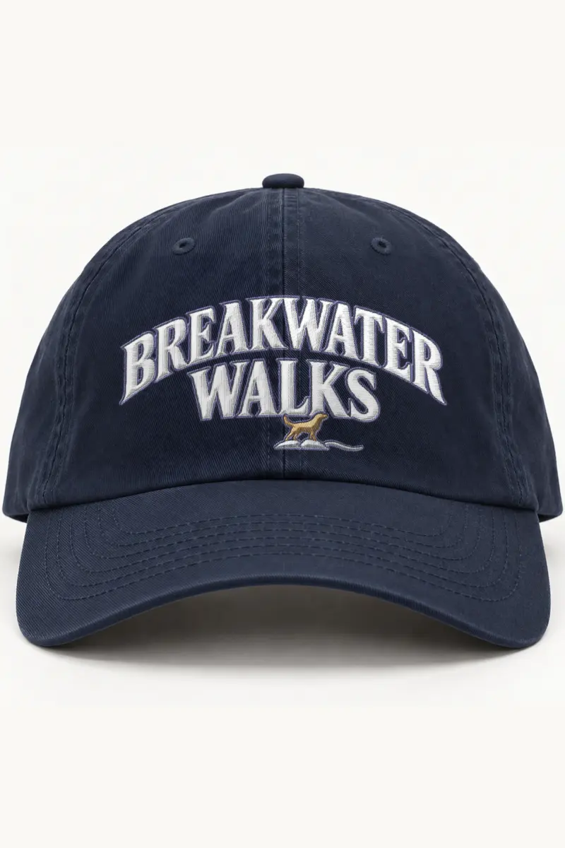 "Breakwater Walks" Classic Dad Hat · Embroidered