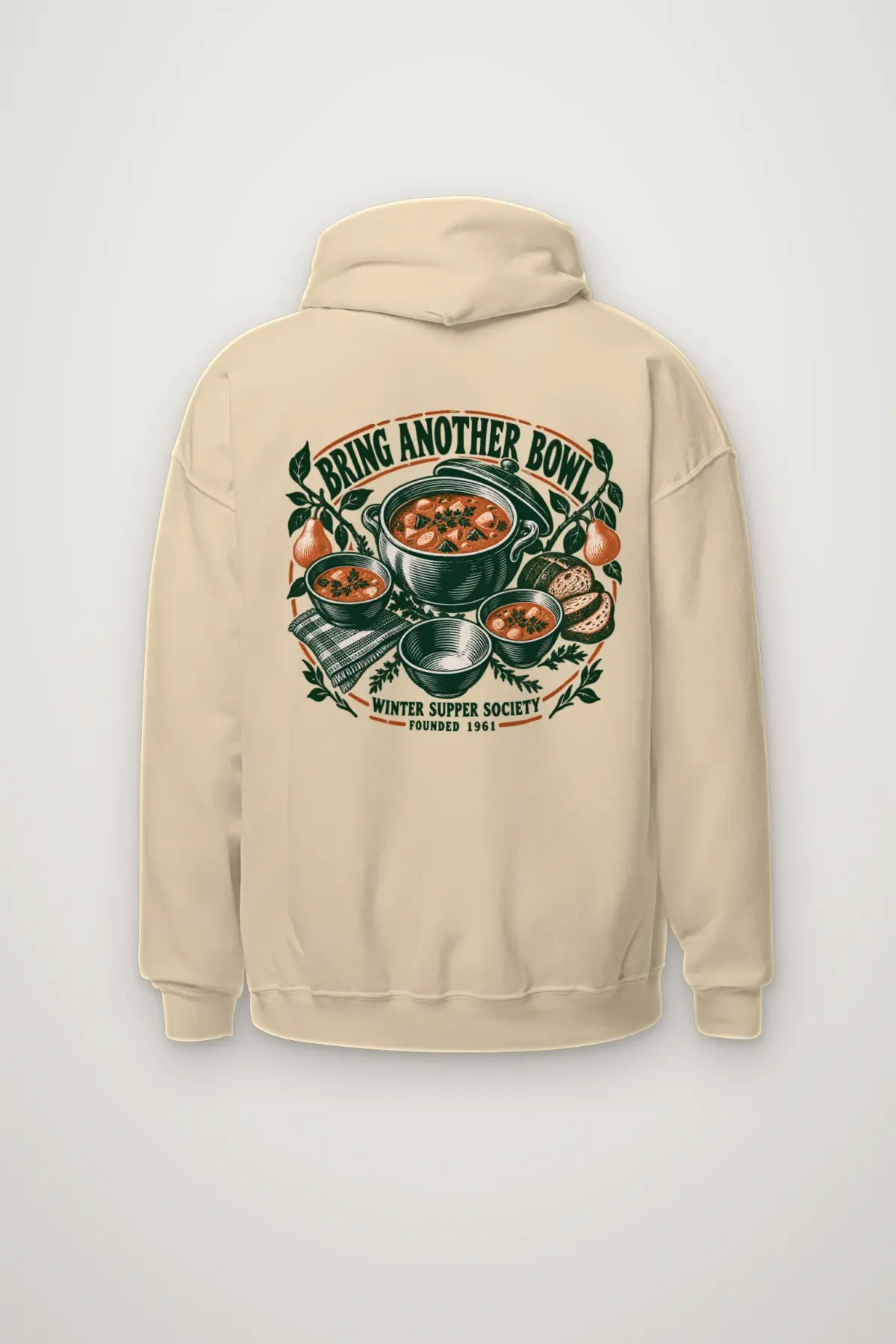 "Bring Another Bowl" Heavy Blend Unisex Pullover Hoodie