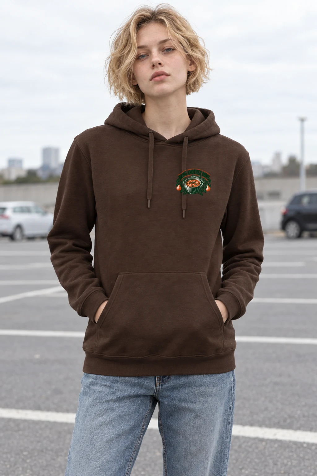 "Bring Another Bowl" Heavy Blend Unisex Pullover Hoodie