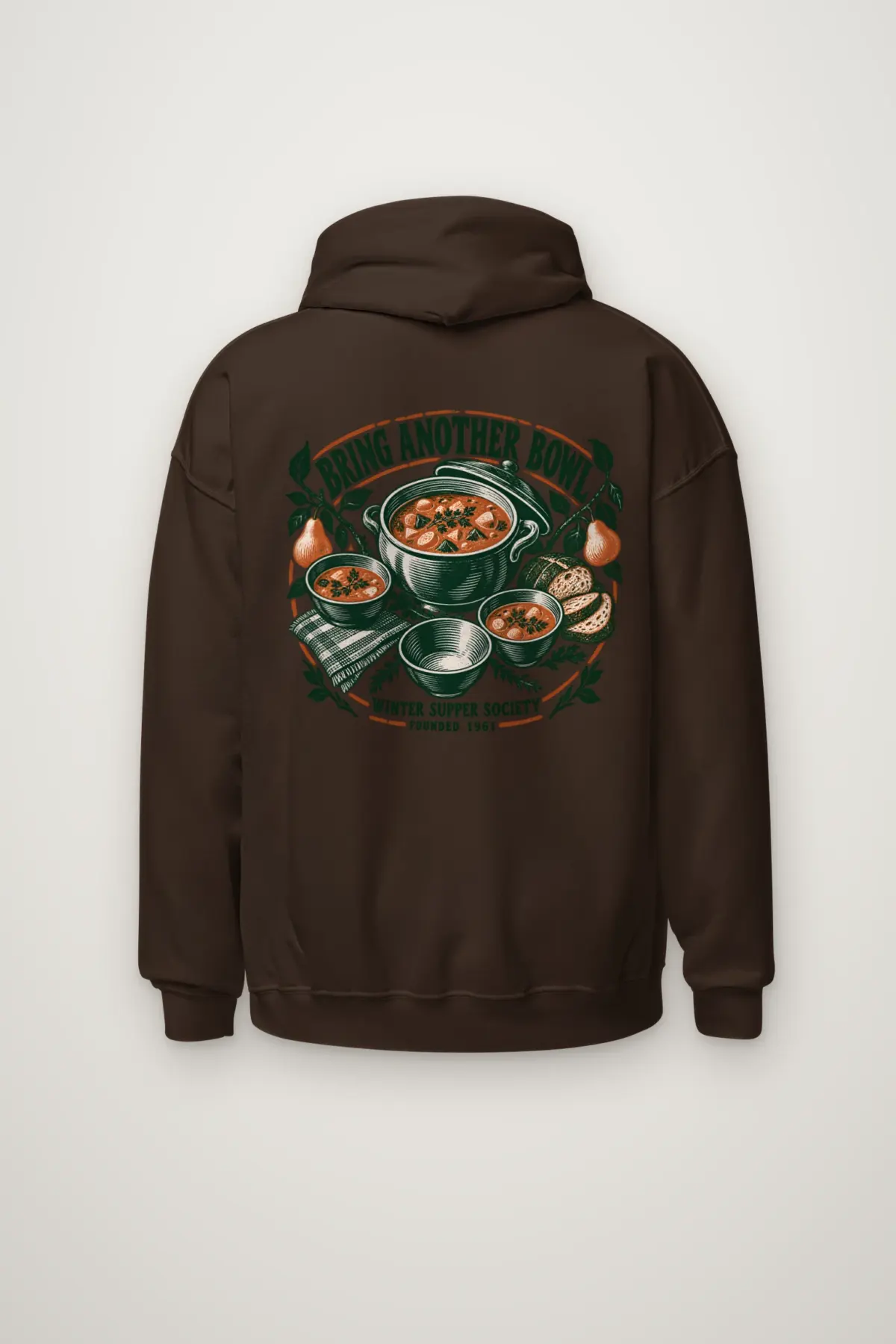 "Bring Another Bowl" Heavy Blend Unisex Pullover Hoodie