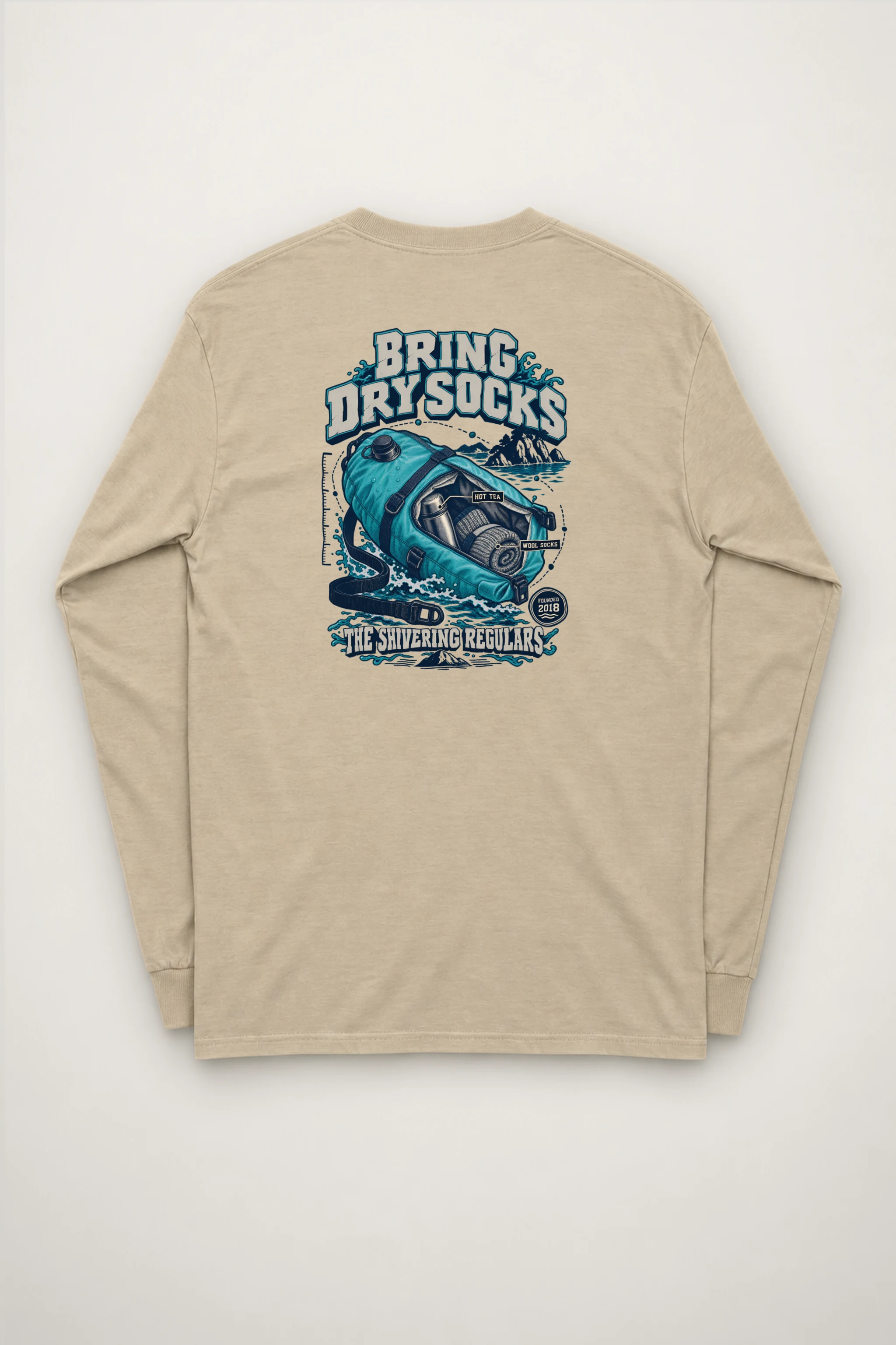 "Bring Dry Socks" Unisex Longsleeve T-shirt