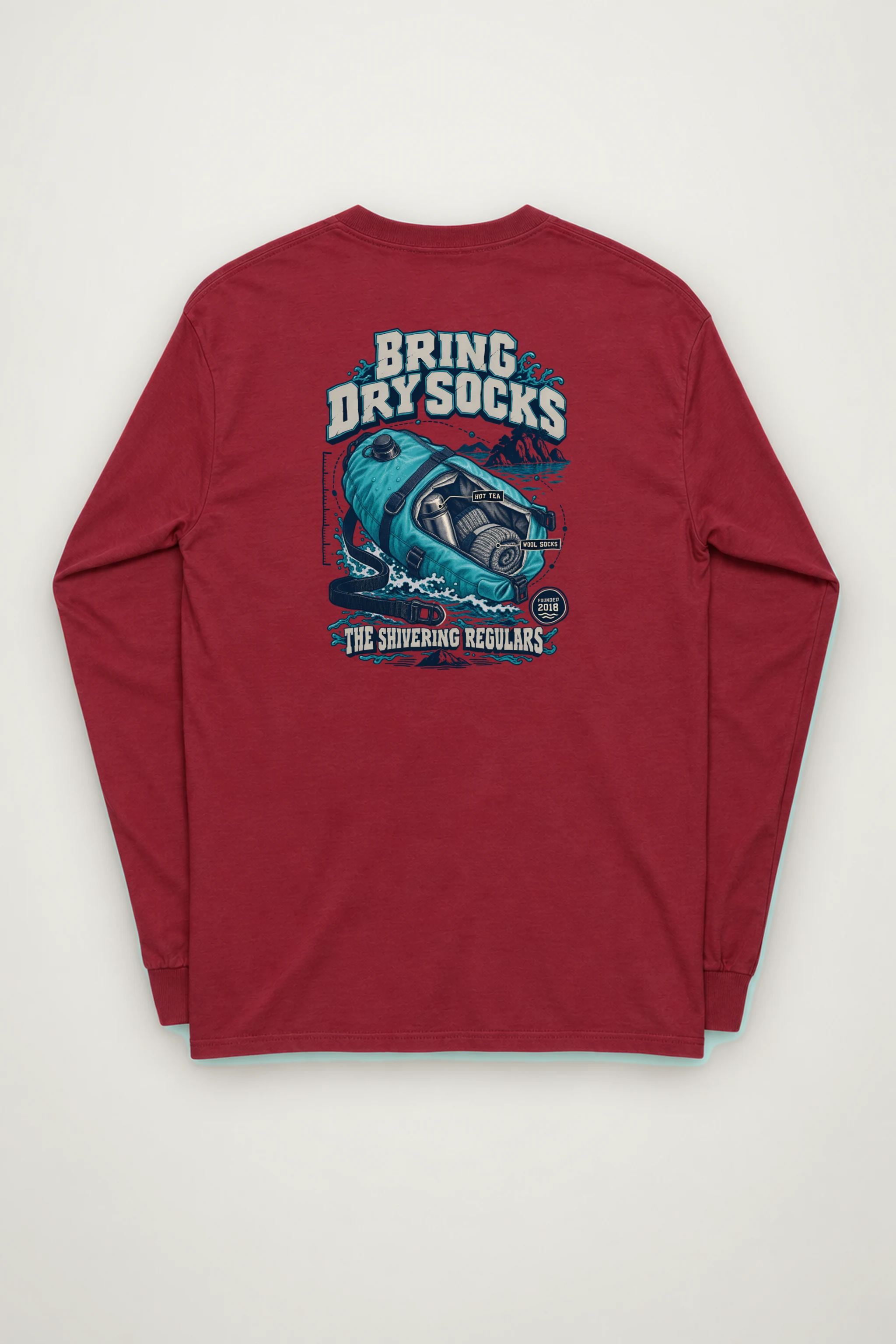 "Bring Dry Socks" Unisex Longsleeve T-shirt